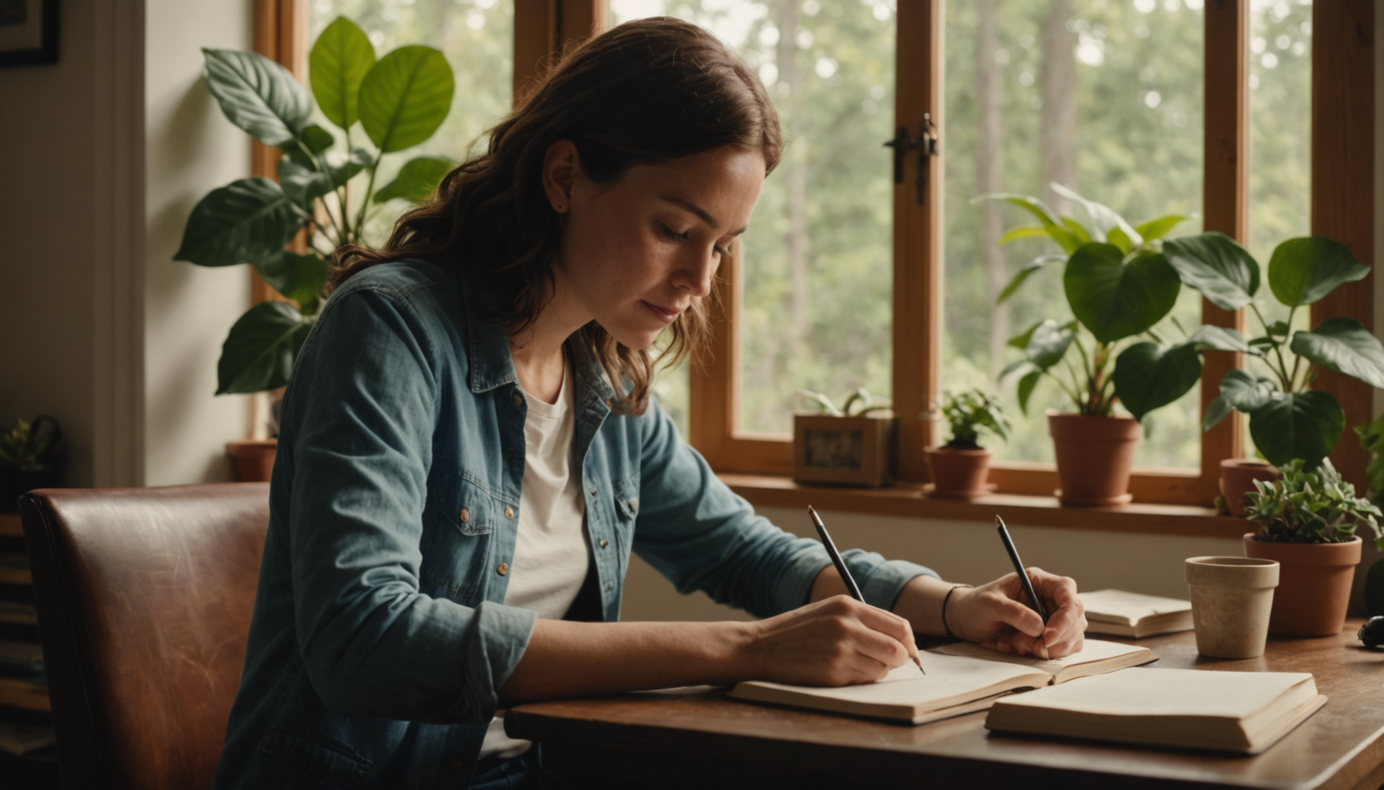 Illustration : journal émotionnel quotidien ou hebdomadaire identification des déclencheurs, — préserver sa santé mentale au quotidien : un défi accessible