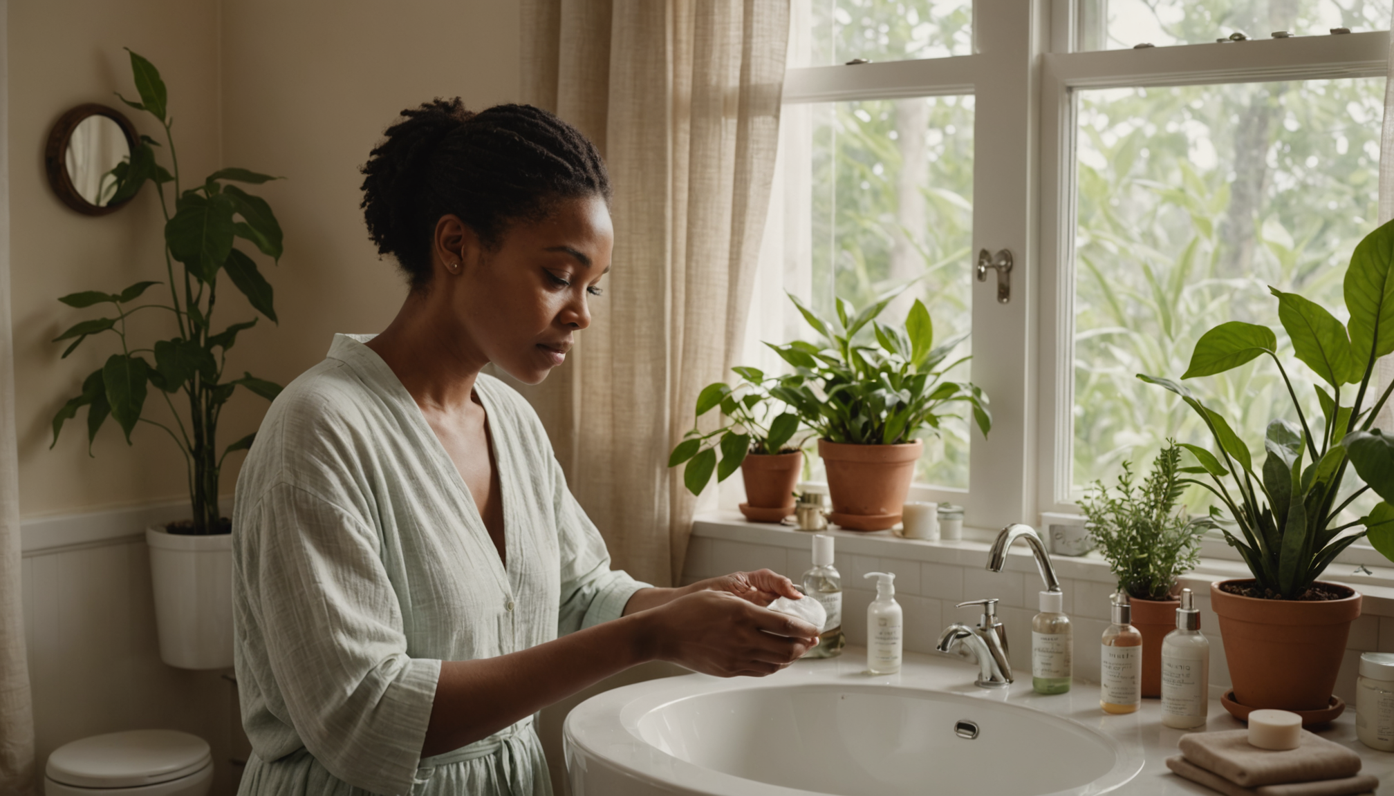 Illustration : certains conservateurs naturels comme les alcools peuvent dessécher — éclat naturel vs produits chimiques : quel choix pour votre peau ?