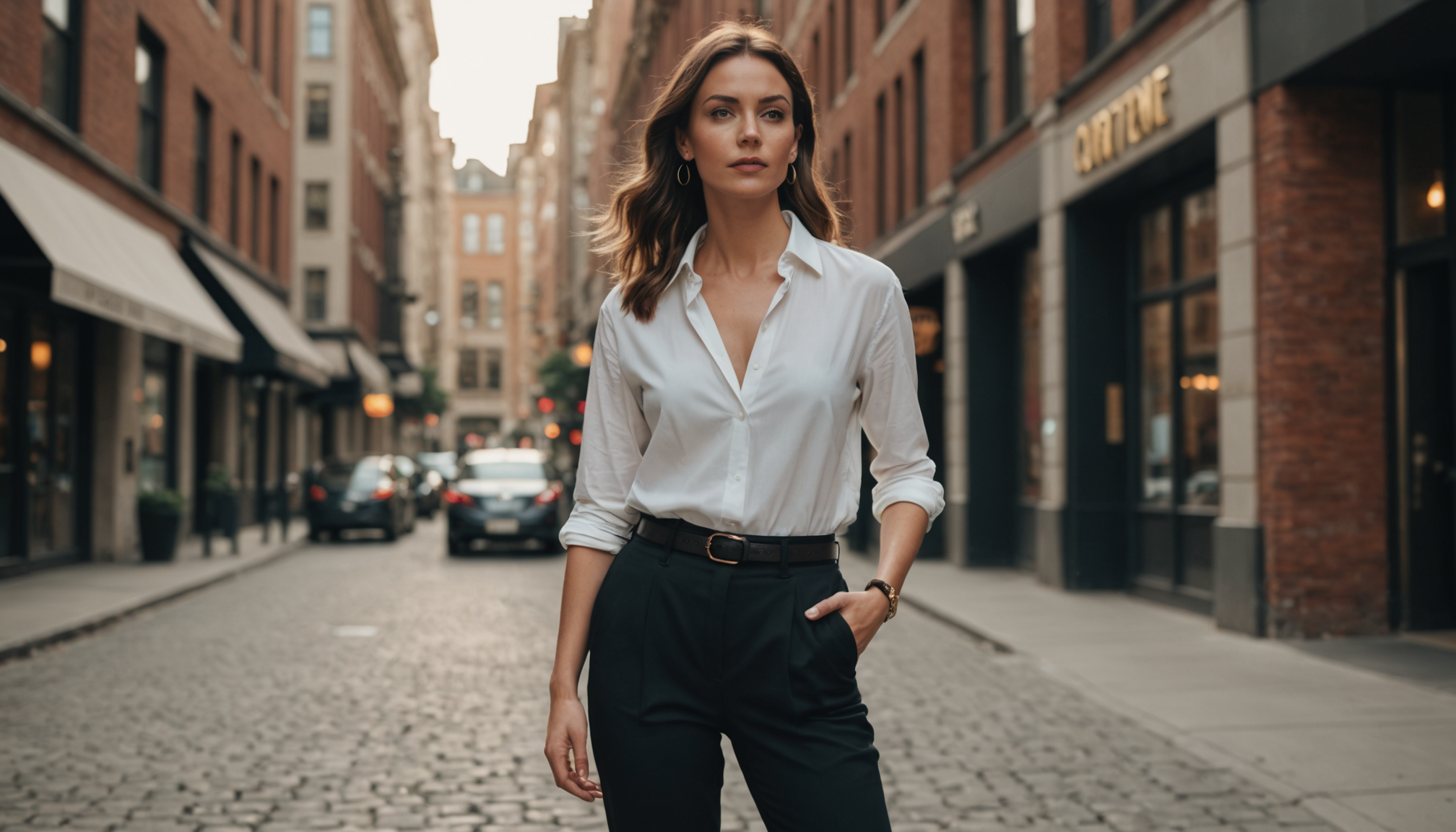 ce que personne ne dit sur les secrets du style intemporel — un pantalon taille haute allonge optiquement les jambes