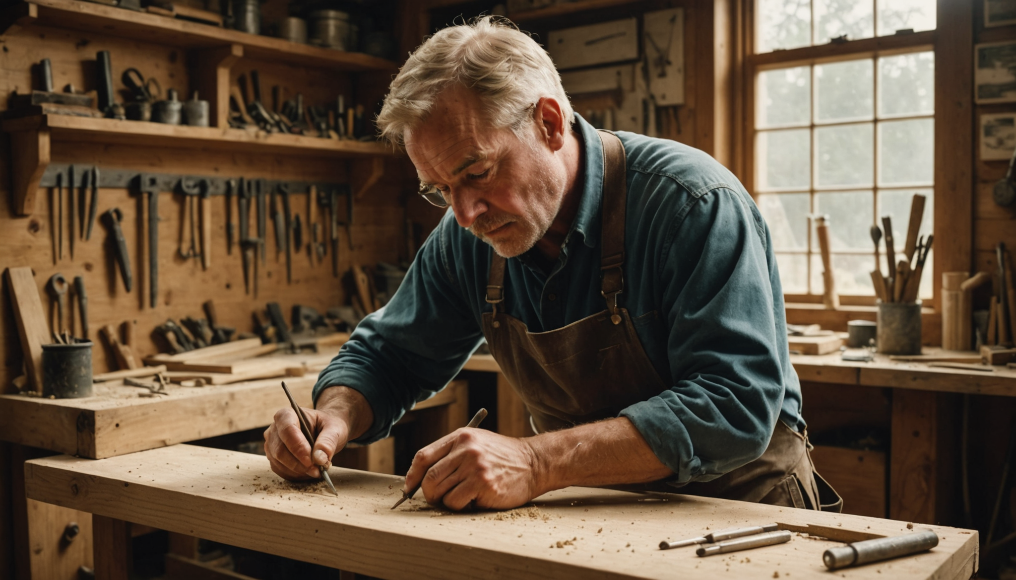 Illustration : les charpentiers utilisent une astuce simple mais redoutablement — astuce bricolage maison que les pros utilisent