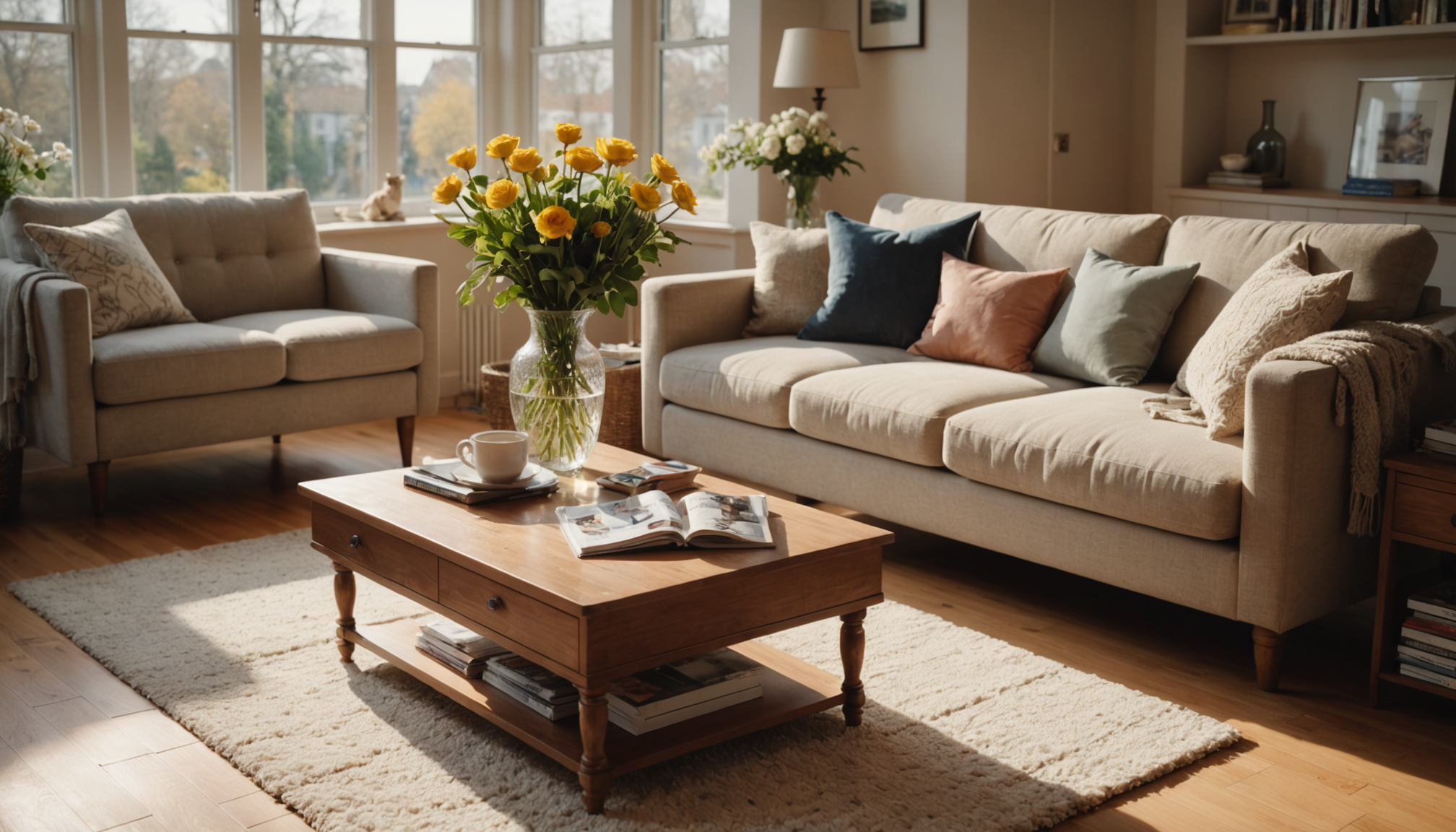 Illustration : un sol éclatant reflète l'harmonie du foyer et — astuces pro pour avoir un sol éclatant chez vous