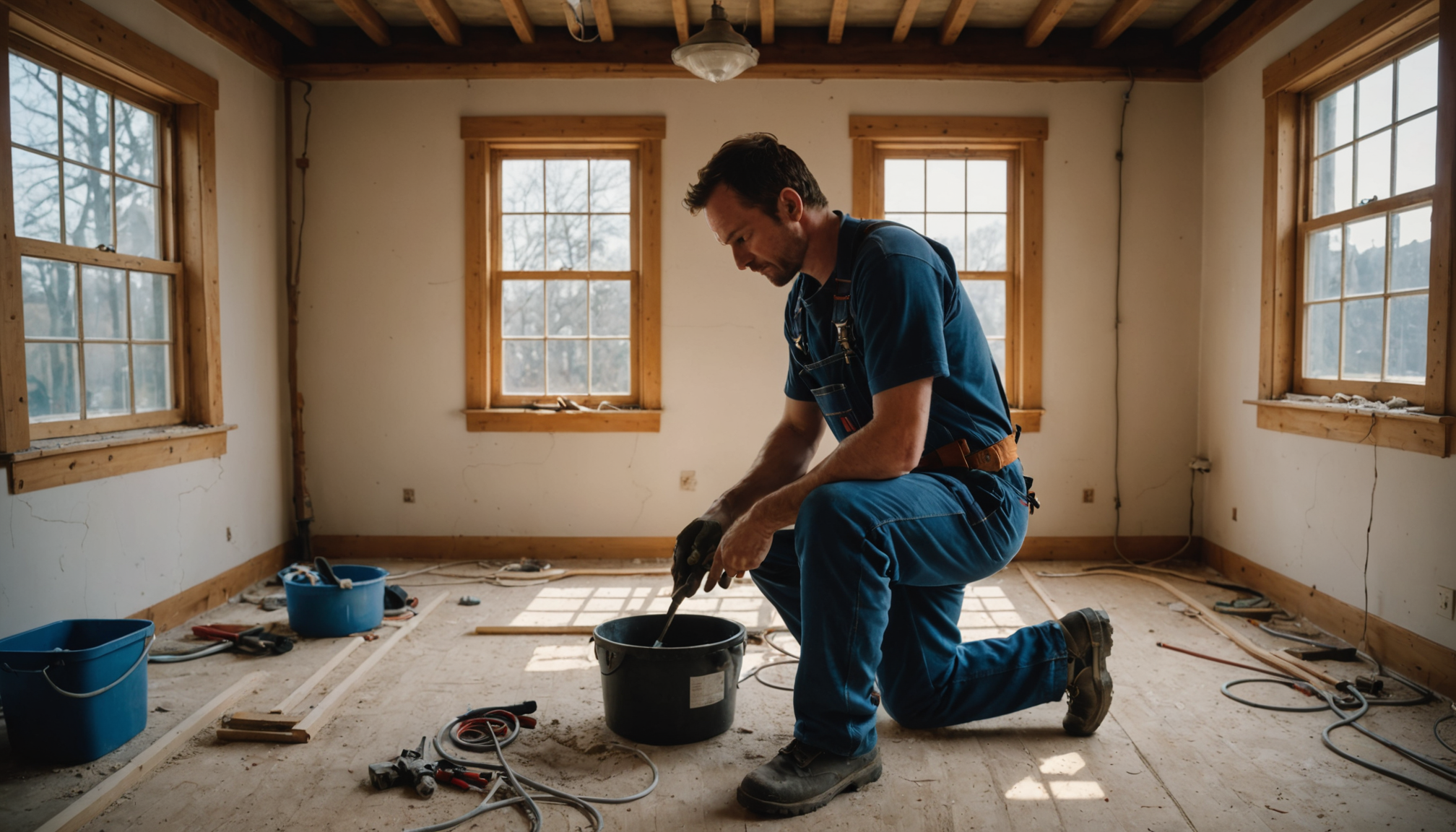 isolation, plomberie, électricité : par où commencer ? — les planchers bas et les menuiseries complètent le
