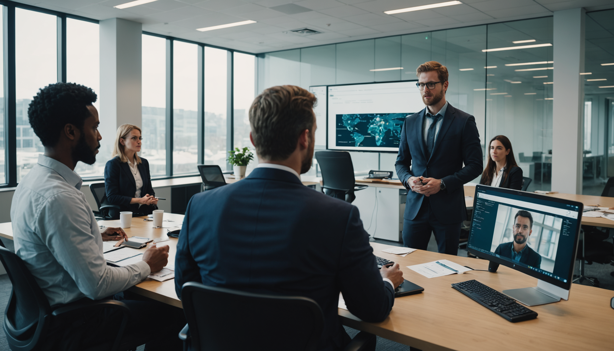 Illustration : la communication interne joue un rôle central. informer — cybersécurité : enjeux et solutions pour les organisations