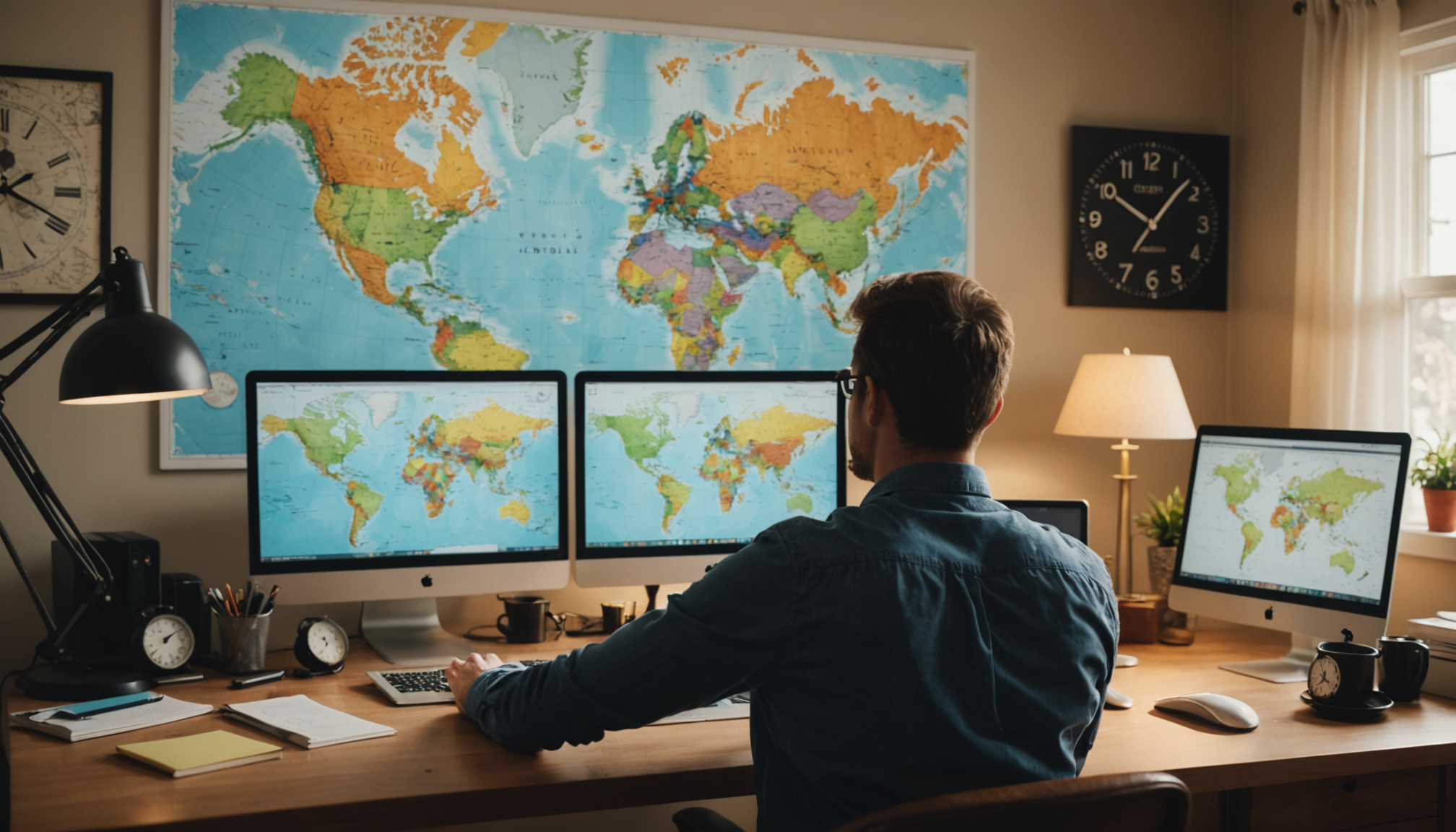 emploi à distance : comment décrocher un poste international — ajustez votre discours aux fuseaux horaires et aux