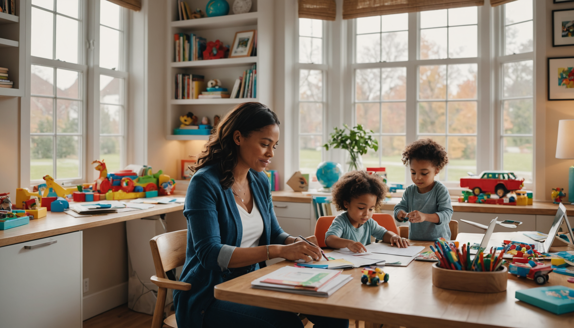 Illustration : les groupes de pairs fonctionnent sur le principe — maman entrepreneure : concilier business et famille