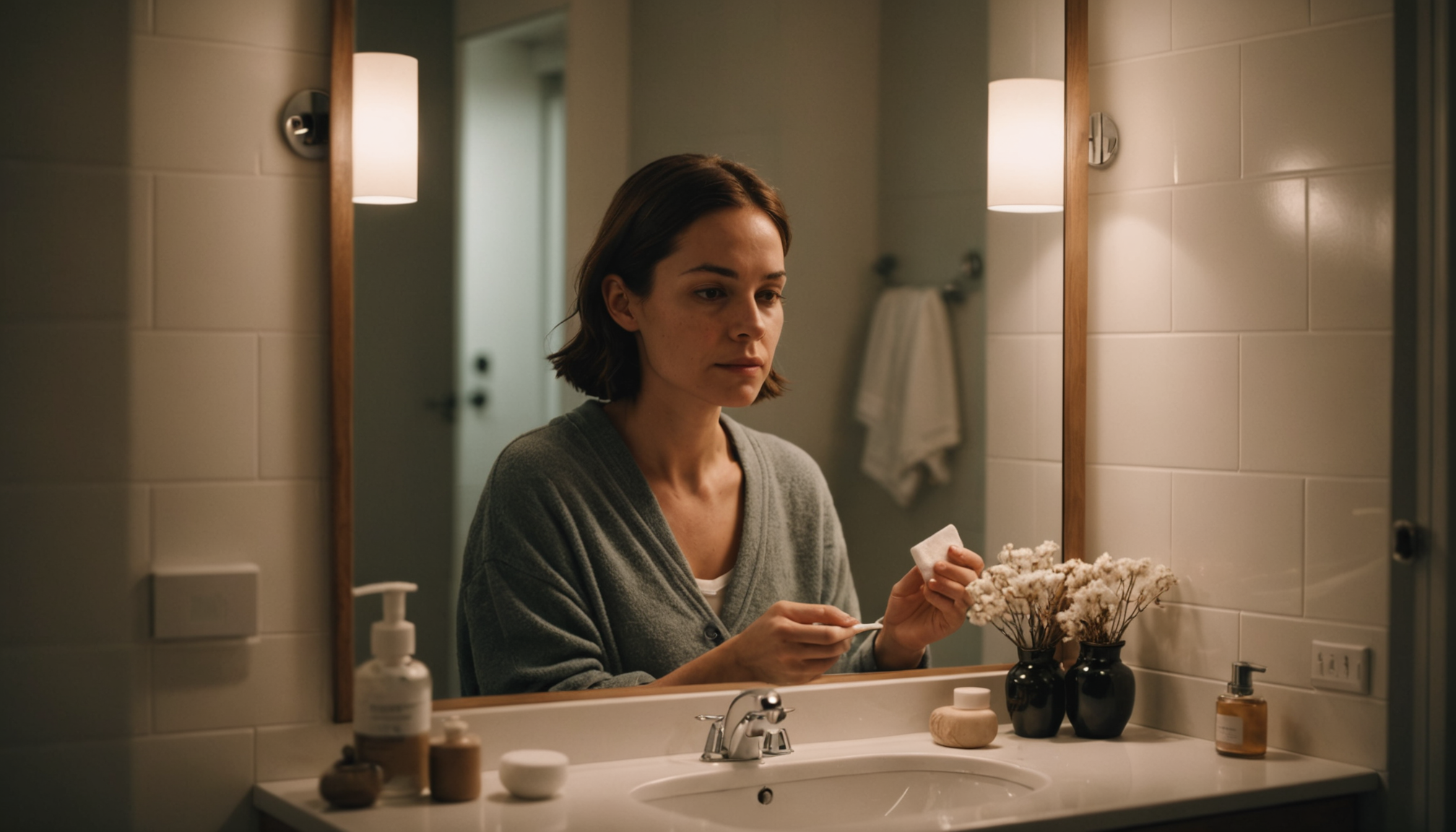 solutions naturelles contre l’acné et les imperfections cutanées — une lotion tonique au vinaigre de cidre rééquilibre