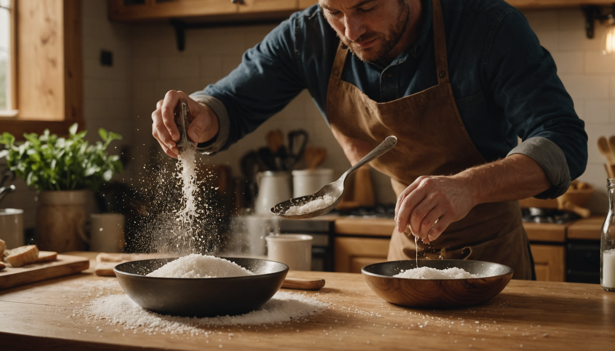 Illustration : la fleur de sel, ajoutée au moment de — astuces des restaurants étoilés pour cuisiner chez soi