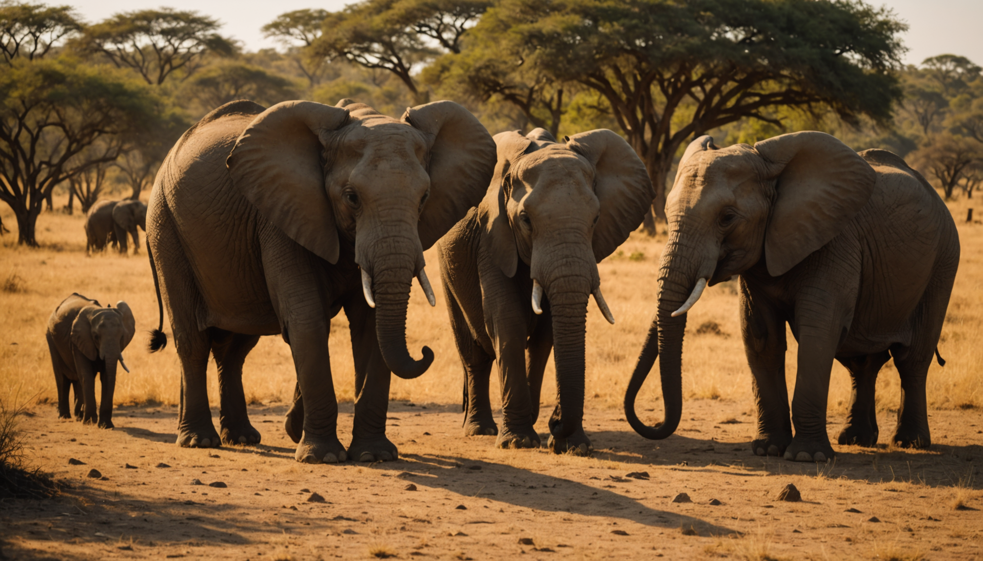 Illustration : des éléphants ont été observés retournant sur les — animaux aux comportements totalement inattendus