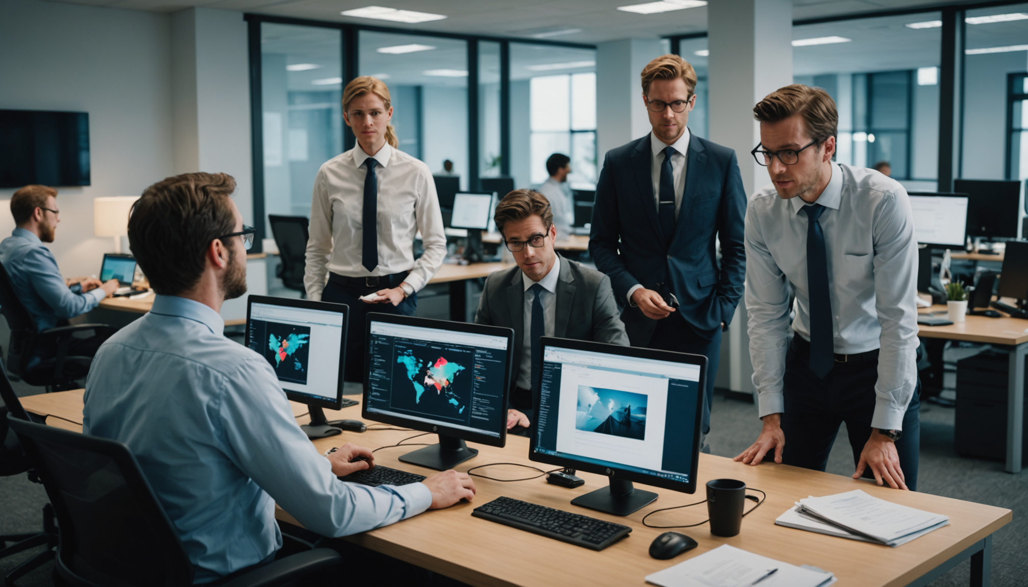 Illustration : organisez des campagnes de phishing simulées pour évaluer — cybersécurité : menaces et solutions modernes