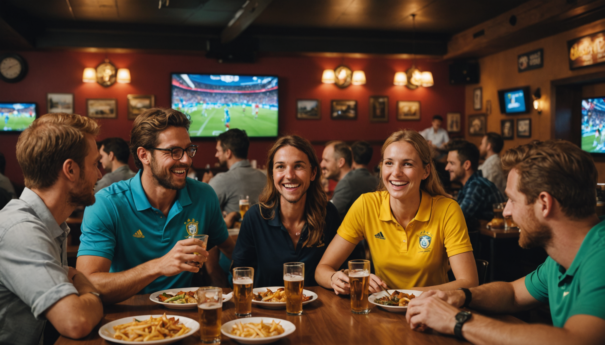 Illustration : les bars et restaurants sportifs constituent une alternative — matchs en direct coupe du monde 2026 : où regarder le mondial en live ?