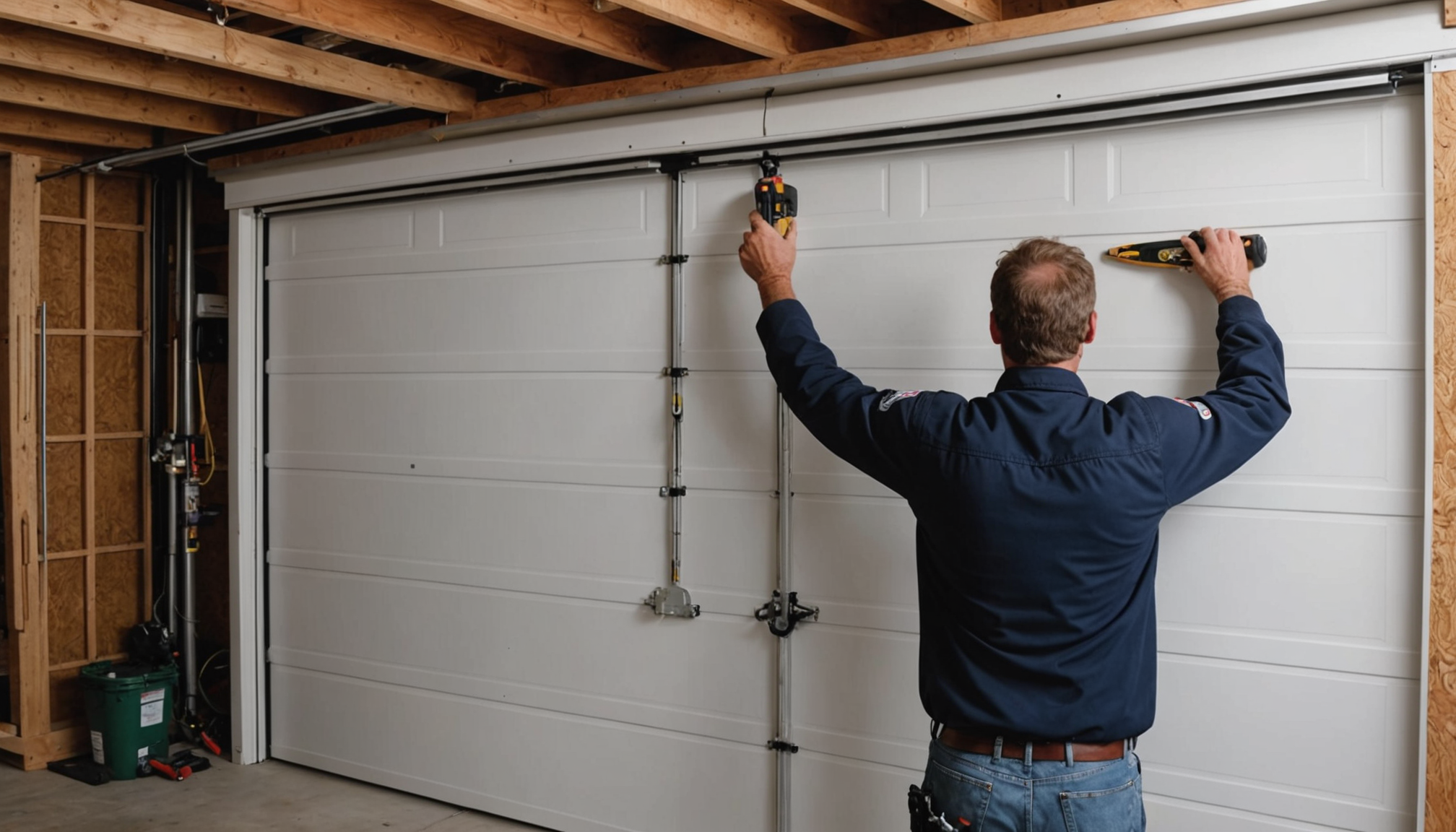 rénovation énergétique : l'importance d'une porte de garage performante — un panneau isolant ne suffit pas si les