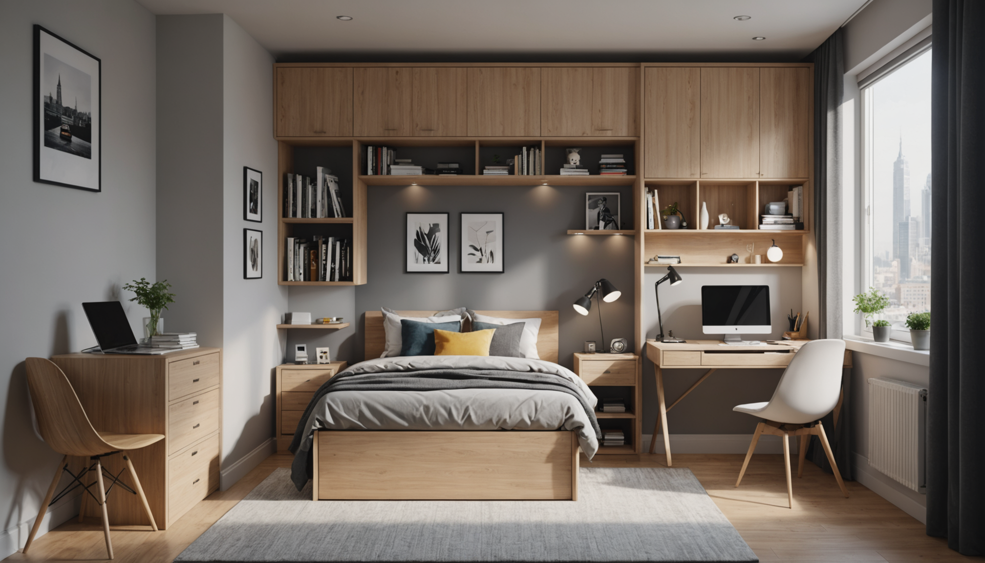 optimiser un petit espace sans perdre en style ? — les lits avec rangements intégrés offrent des tiroirs