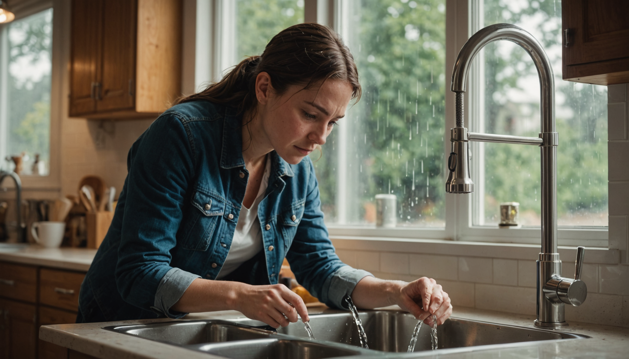 Illustration : les fuites représentent un gaspillage considérable : un — 10 gestes simples pour réduire son empreinte carbone