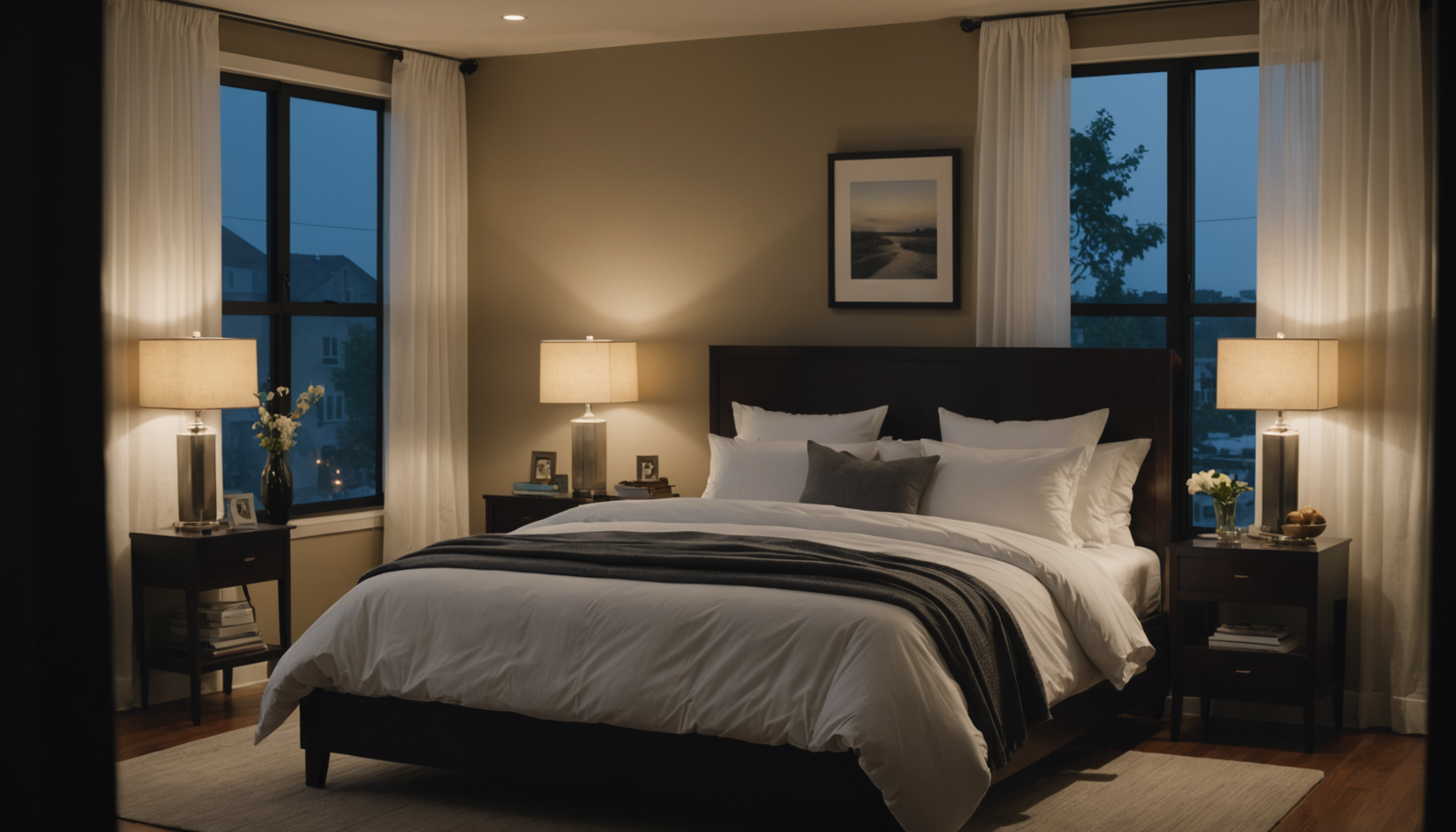 prendre soin de soi : l'importance du bien-être quotidien — créez un environnement propice au repos : chambre