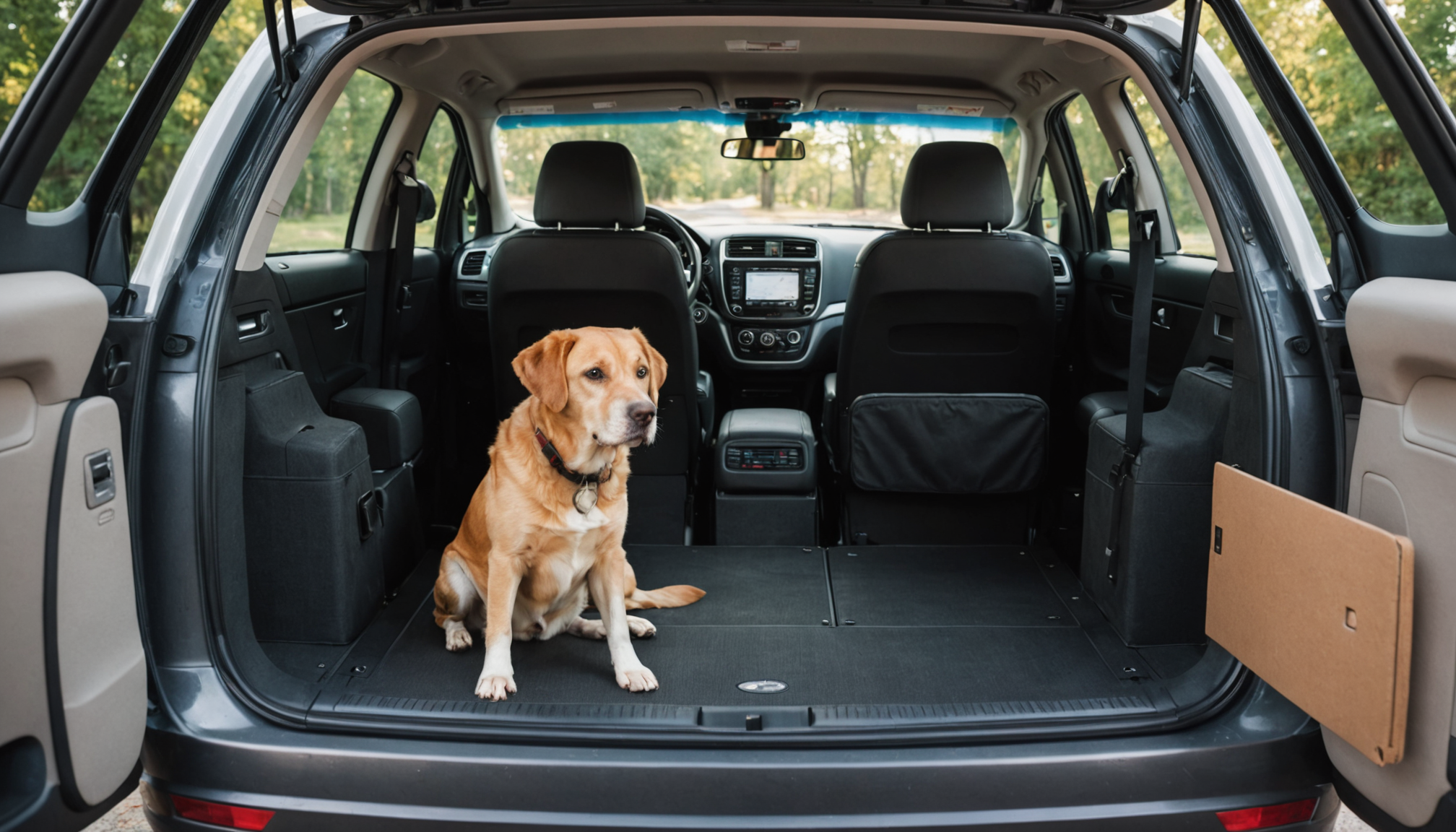 transporter son animal en toute sécurité sans stress ? — espace coffre préservé, visibilité aucune protection latérale grands