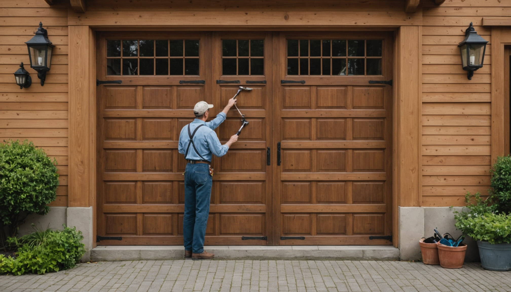 remplacer sa porte de garage : les étapes pour un projet réussi — ux garages anciens ou aux bâtiments de caractère