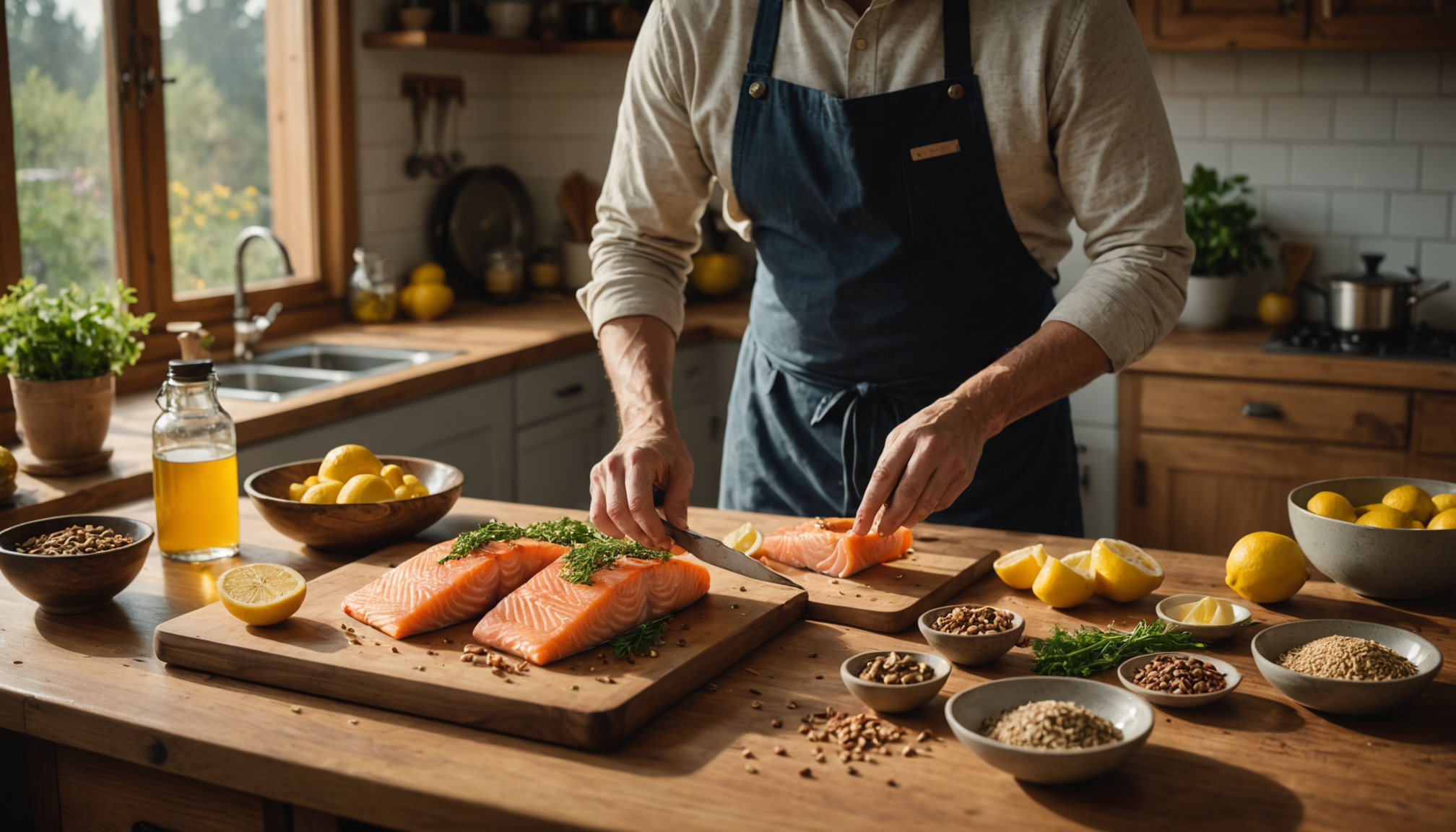 plan bien-être 7 jours pour retrouver énergie et sérénité — le, réduction de l'inflammation saumon, noix, graines de