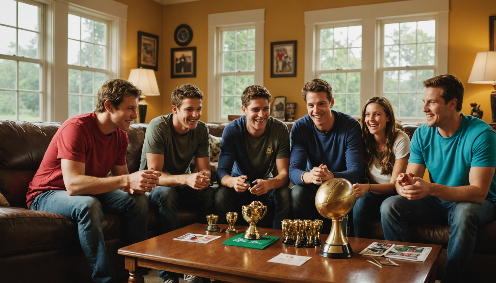 Illustration : organiser des tournois familiaux ou entre amis gagne — bricolage thème football : 20 projets pour supporters passionnés