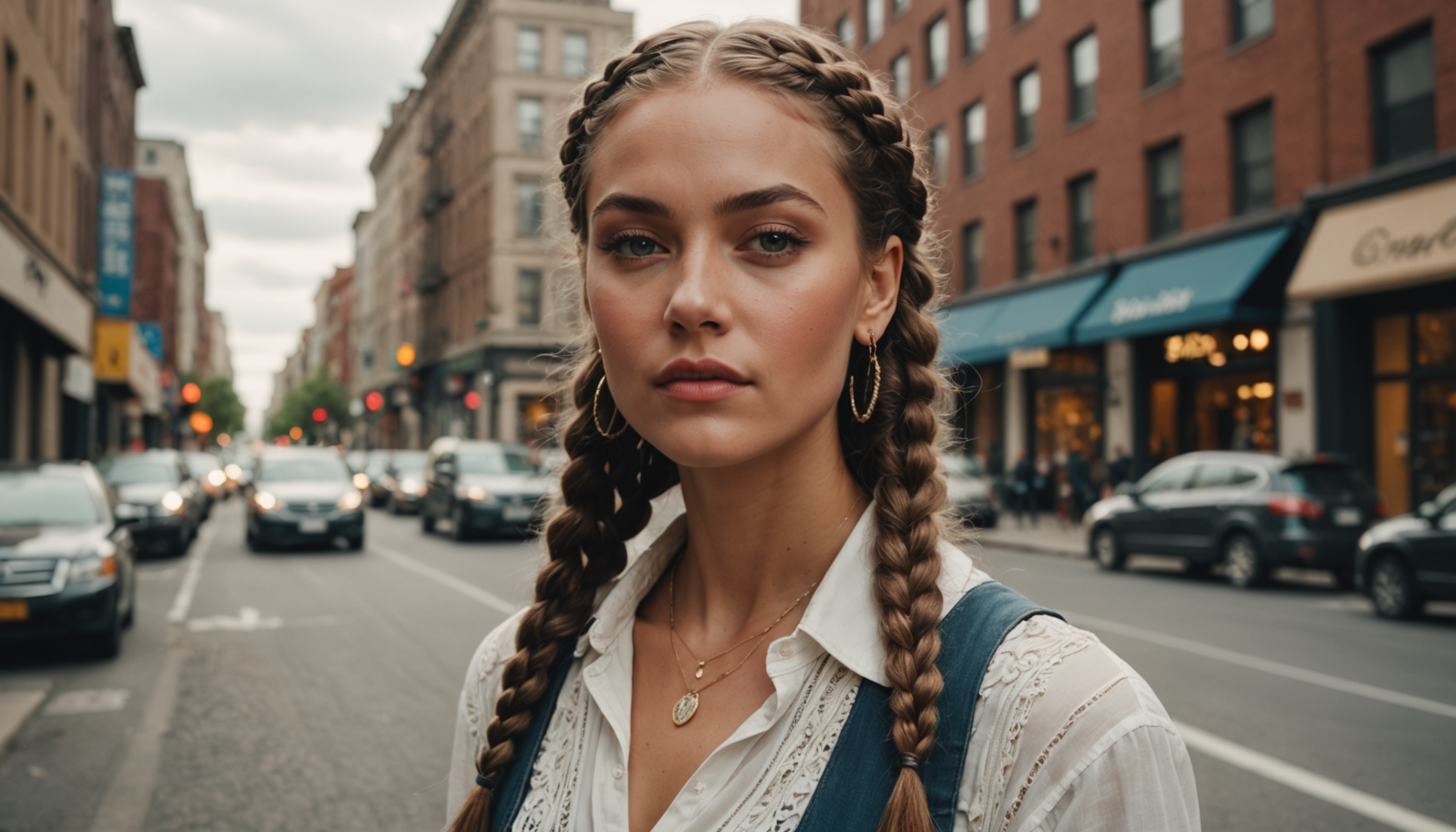 Illustration : rnité pour un look affirmé les tresses latérales — top 20 des must-have mode et beauté cette saison