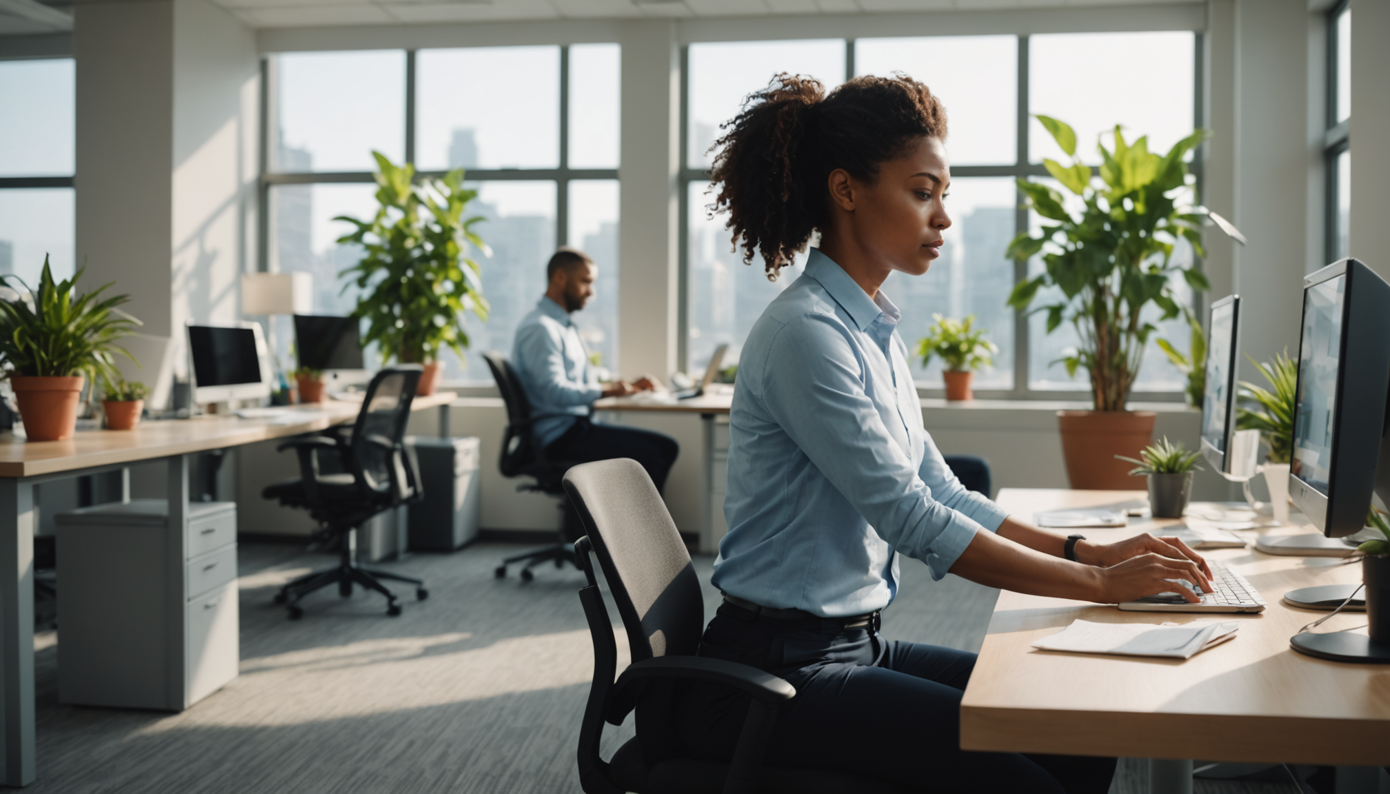 Illustration : intégrer micro-pauses actives tout au long de la — l'harmonie entre l'esprit et le corps dans la vie moderne