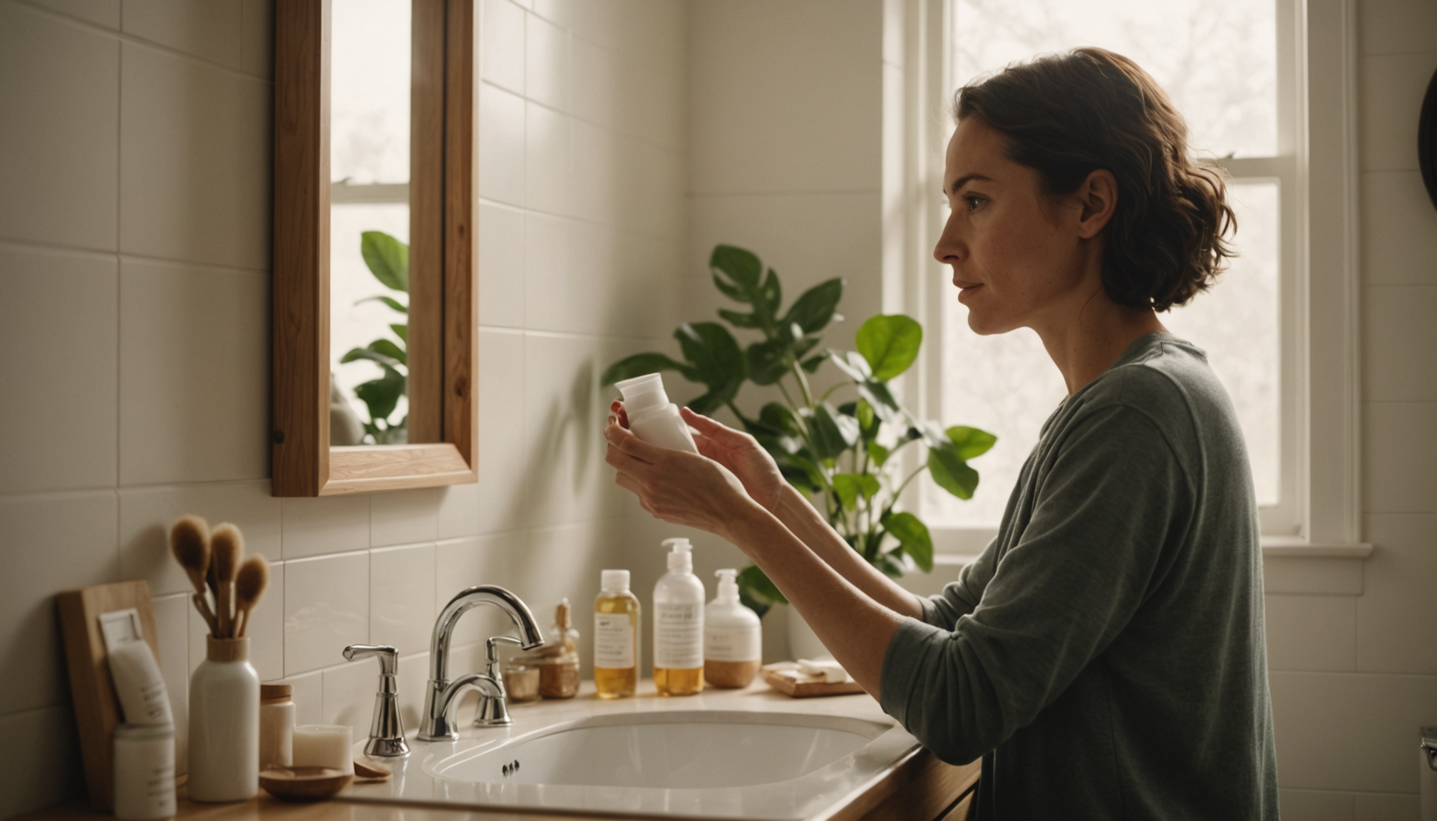 Illustration : votre routine devient stable, rassurante, adaptée à vos — la simplicité sublime notre beauté naturelle ?