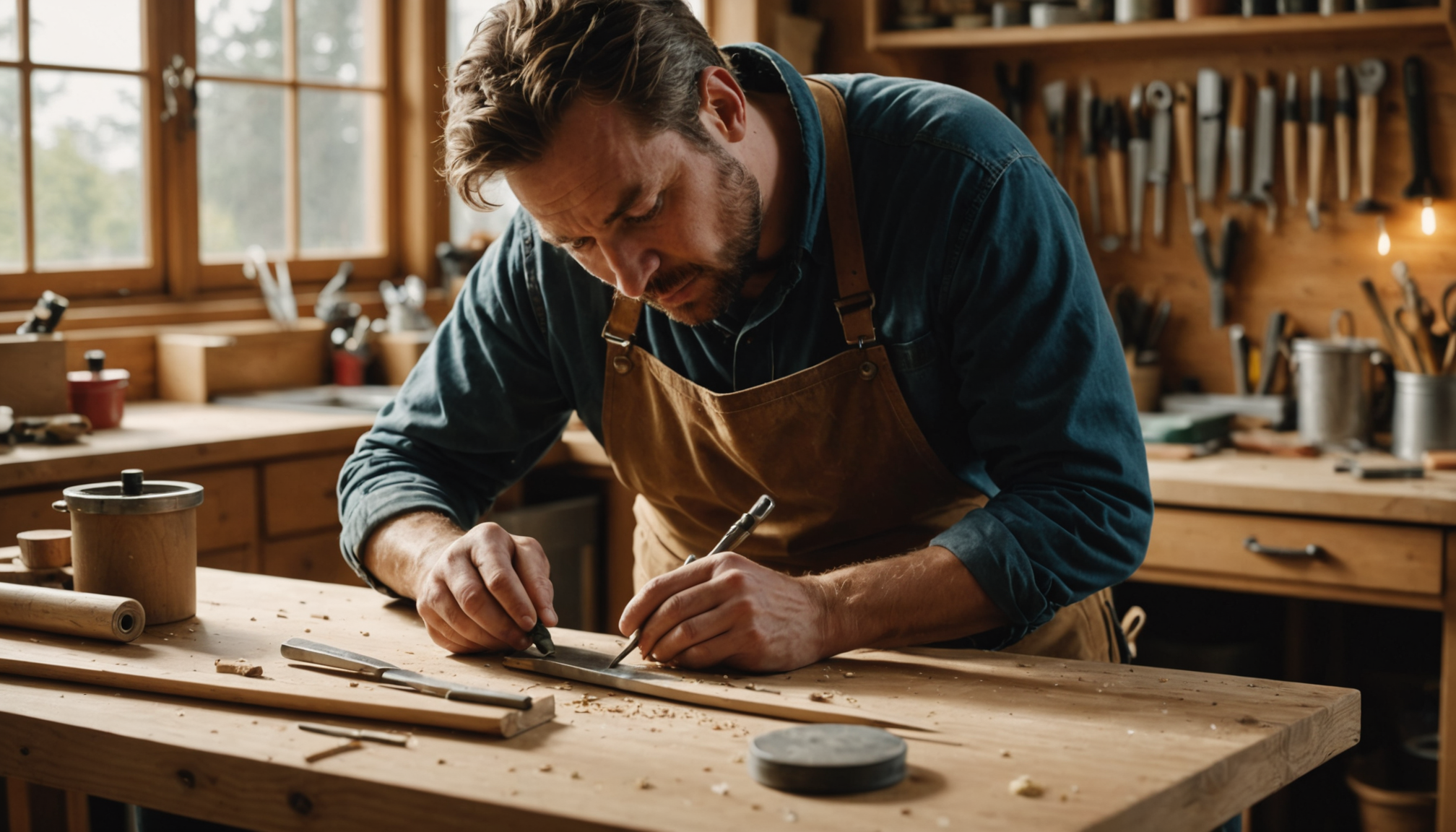 Illustration : appliquer une finition demande rigueur et méthode. la — créer avec passion : l'art du bricolage chez soi