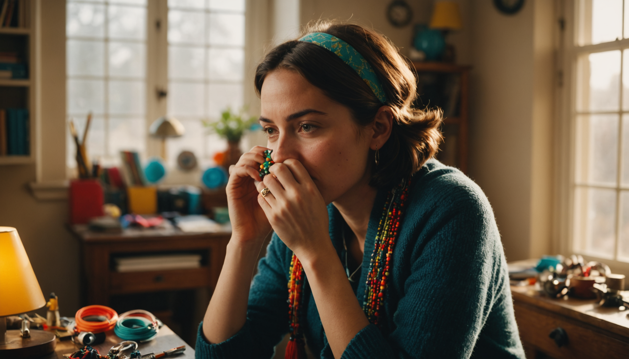 réinventez votre style avec des accessoires audacieux et colorés — testez cette théorie en plaçant différents accessoires près