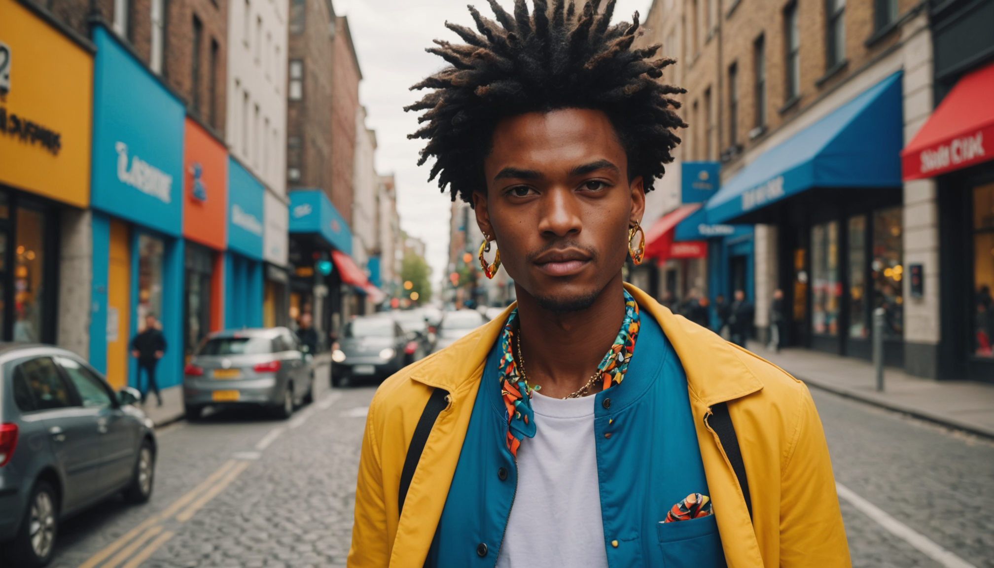 Illustration : considérez également les créateurs émergents et les marques — réinventez votre style avec des accessoires audacieux et colorés