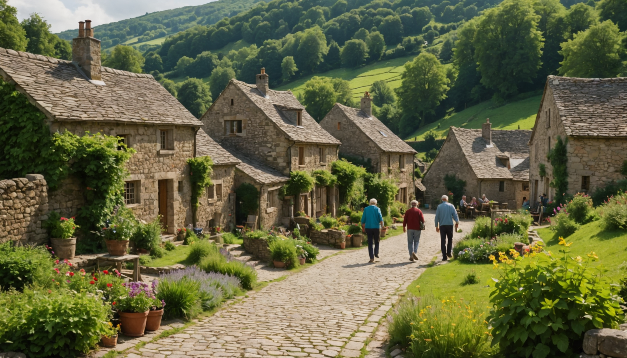 Illustration : dans les zones rurales. cette diversité enrichit l'expérience — tourisme : où réserver son hôtel au meilleur prix