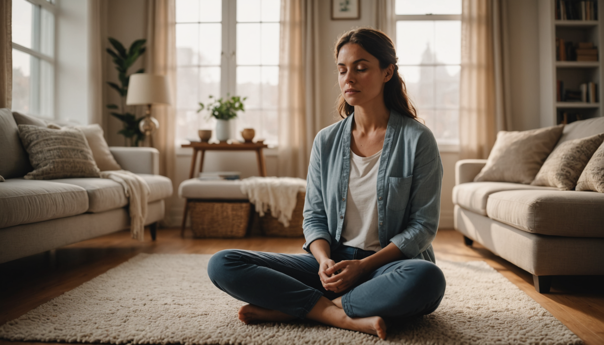 Illustration : avant chaque séance, formulez une intention simple : — 7 rituels bien-être à adopter pour retrouver la paix intérieure