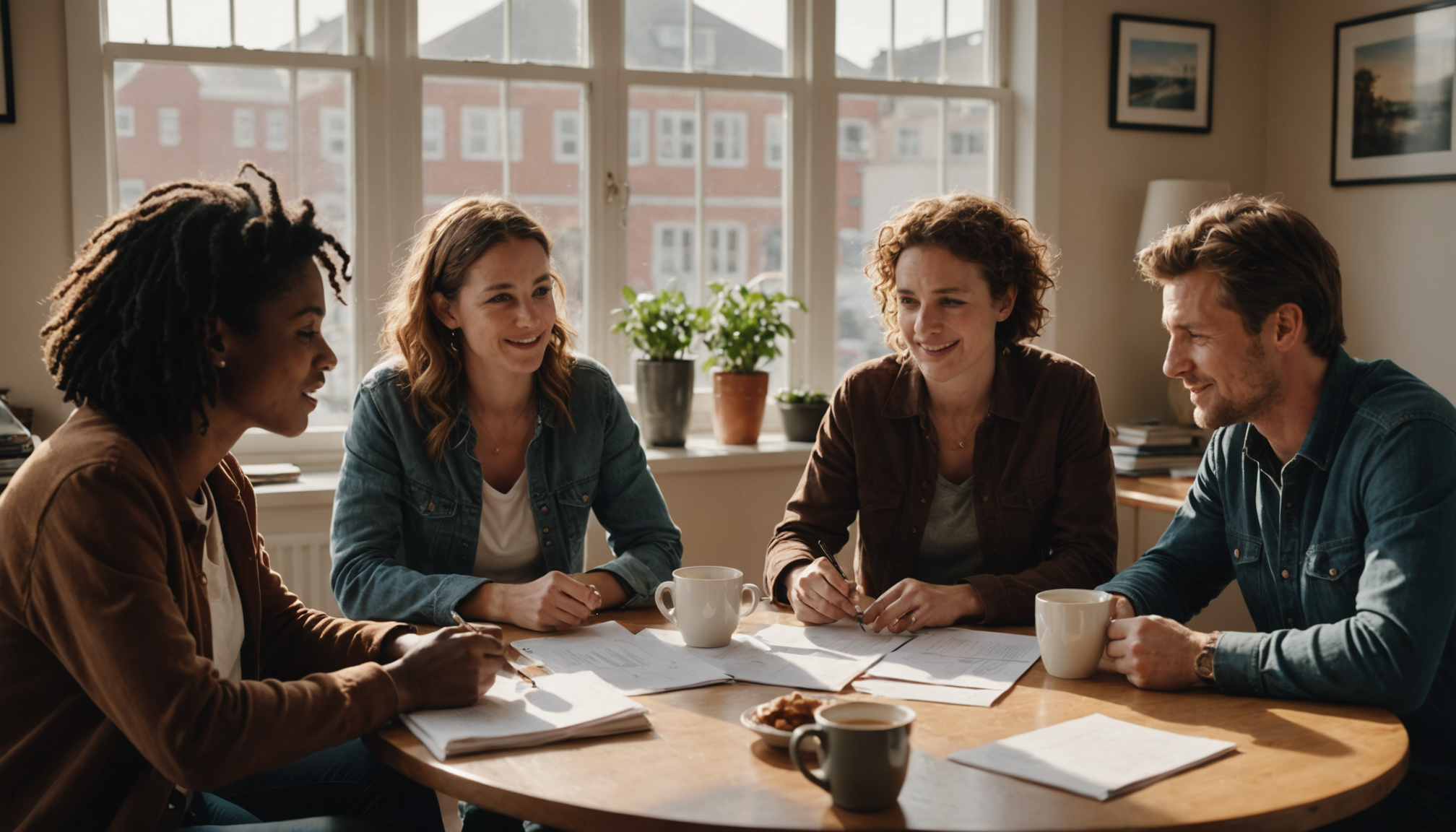 Illustration : auch bei wohngemeinschaften ergeben sich besonderheiten. wenn mehrere — was sie über mietkautionen von privatpersonen wissen sollten