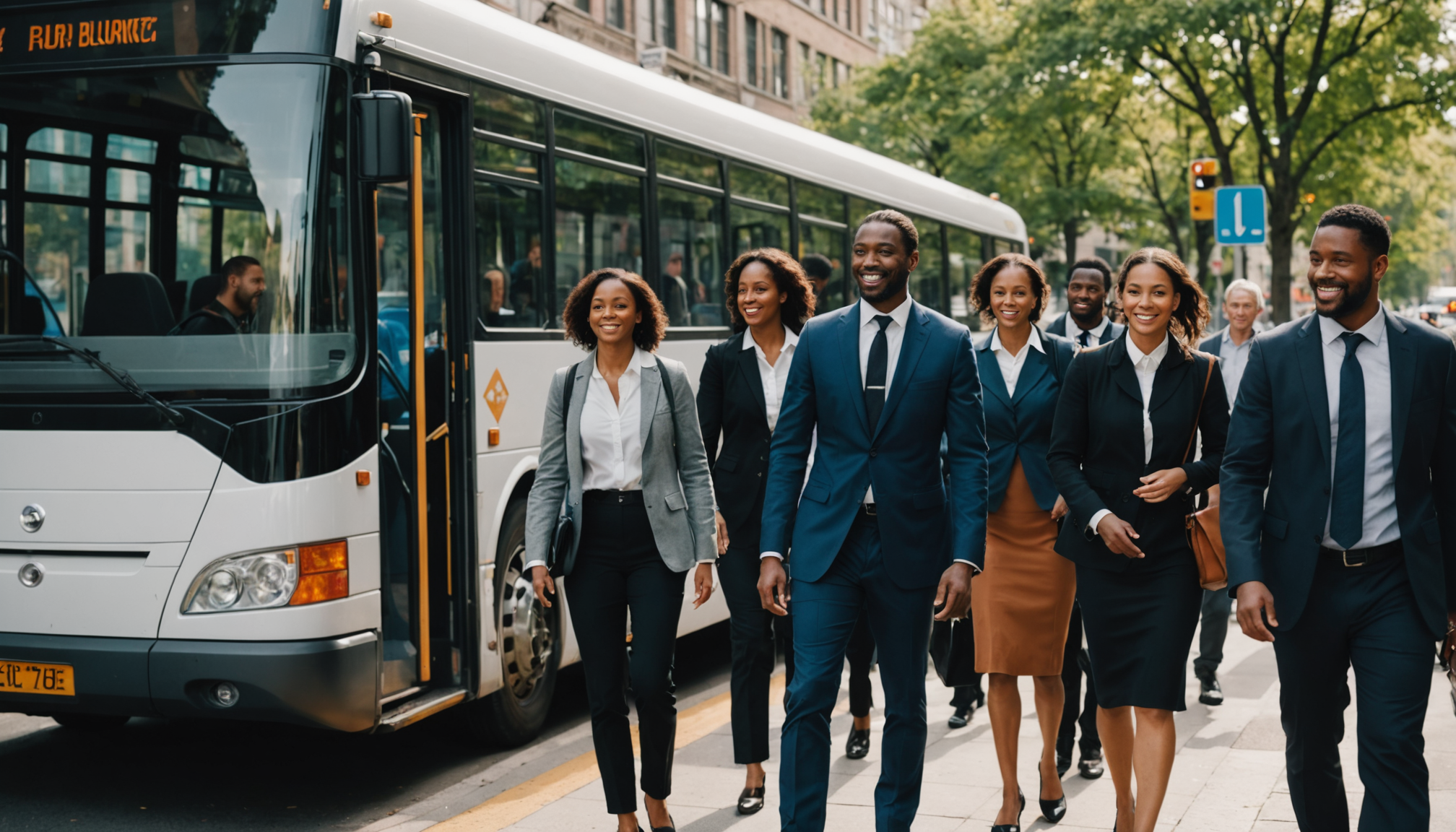 Illustration : choisir le transport collectif s'inscrit dans une démarche — choisir un bus avec chauffeur pour vos voyages ?