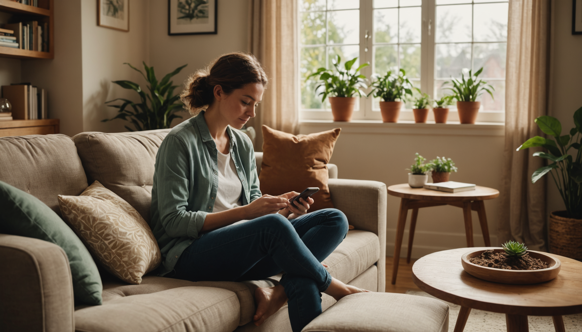 Illustration : r ou une application partagez votre démarche avec — habitudes simples pour renforcer sa santé mentale