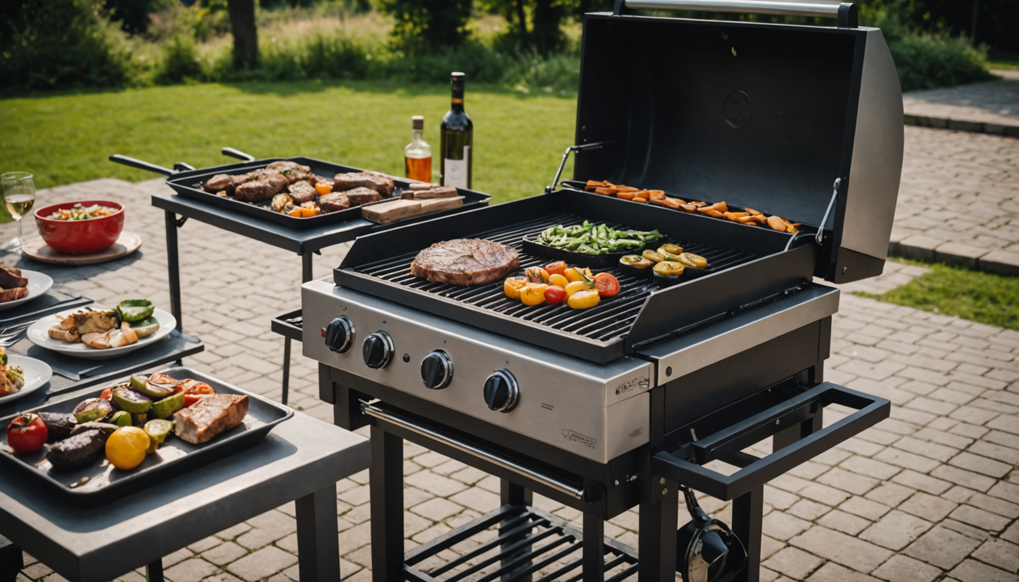 cuisine extérieure : l'élégance du brasero plancha moderne — le budget représente naturellement un facteur décisif. les