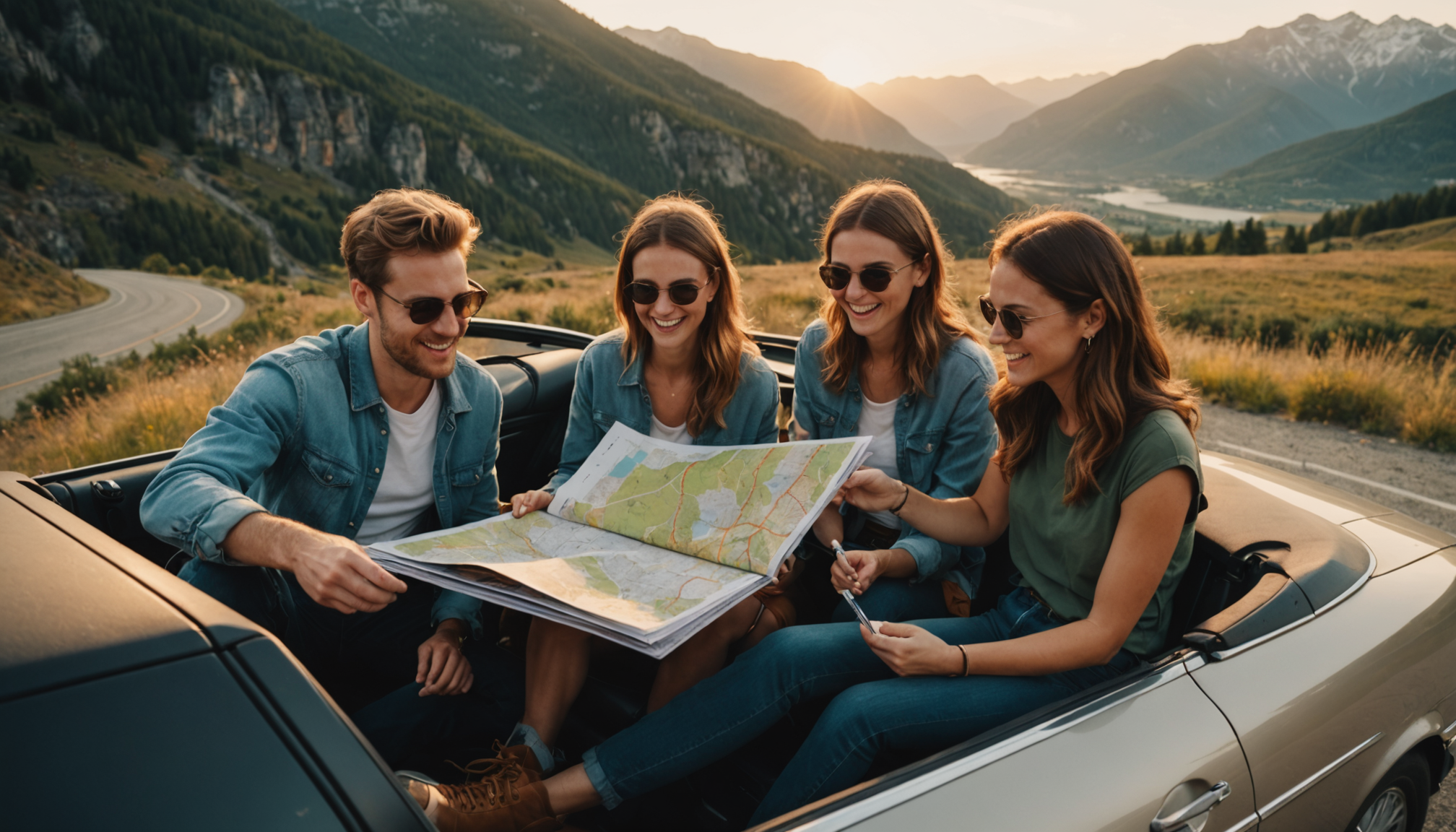 Illustration : certains circuits proposent une liberté encadrée : l'organisateur — road trip ou séjour organisé : que choisir ?