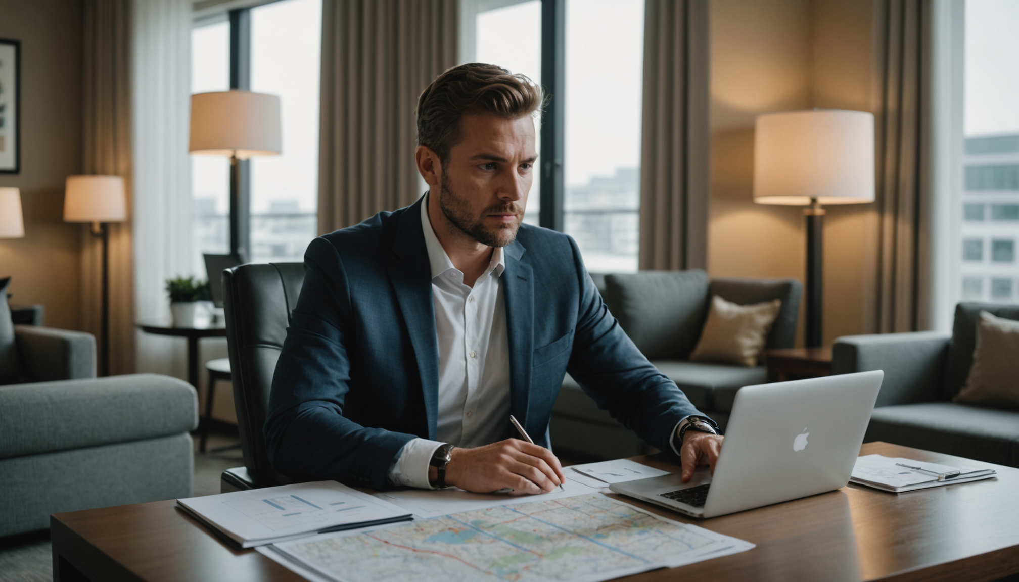 choisir son hôtel sans mauvaise surprise ? — pour les voyages professionnels, mesurez la distance exacte