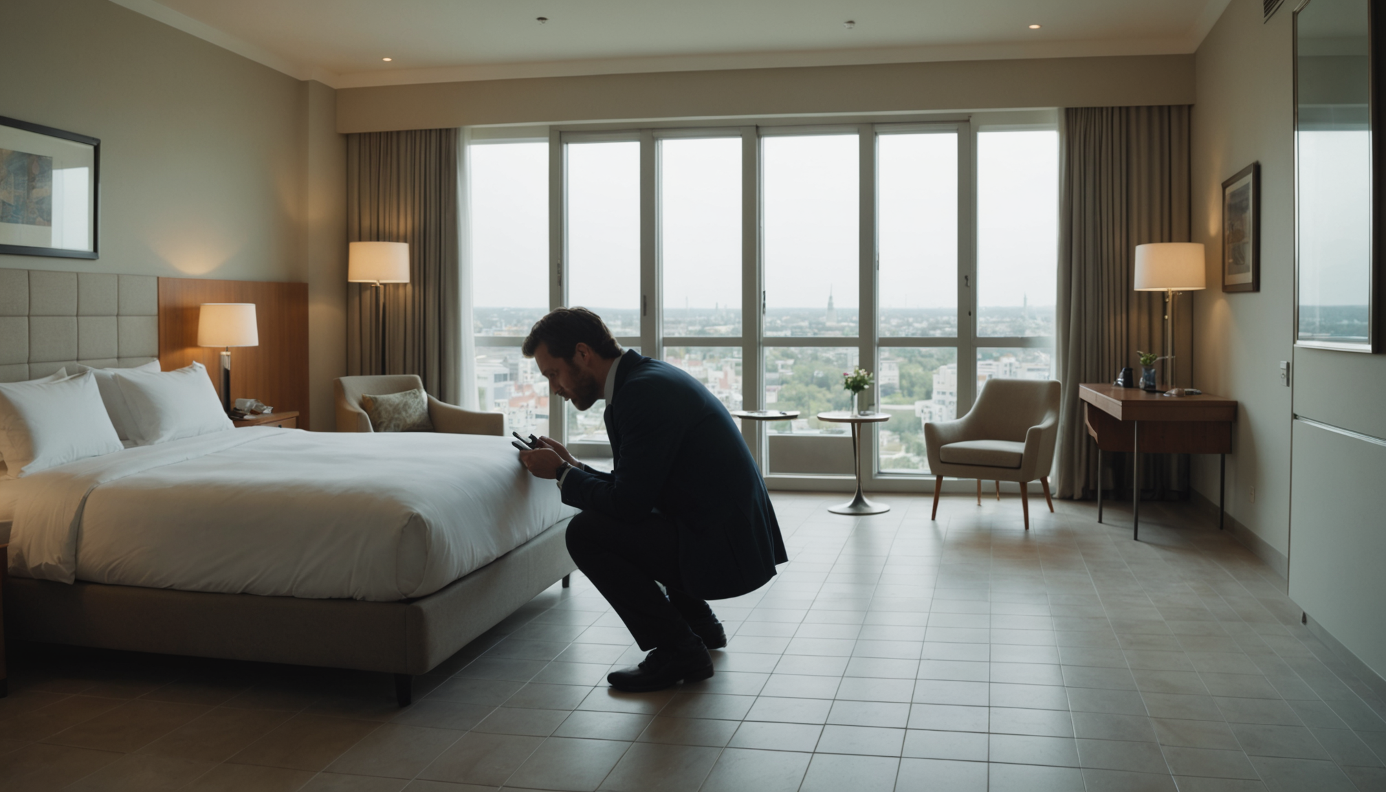 Illustration : examinez les détails en arrière-plan : état des — choisir son hôtel sans mauvaise surprise ?