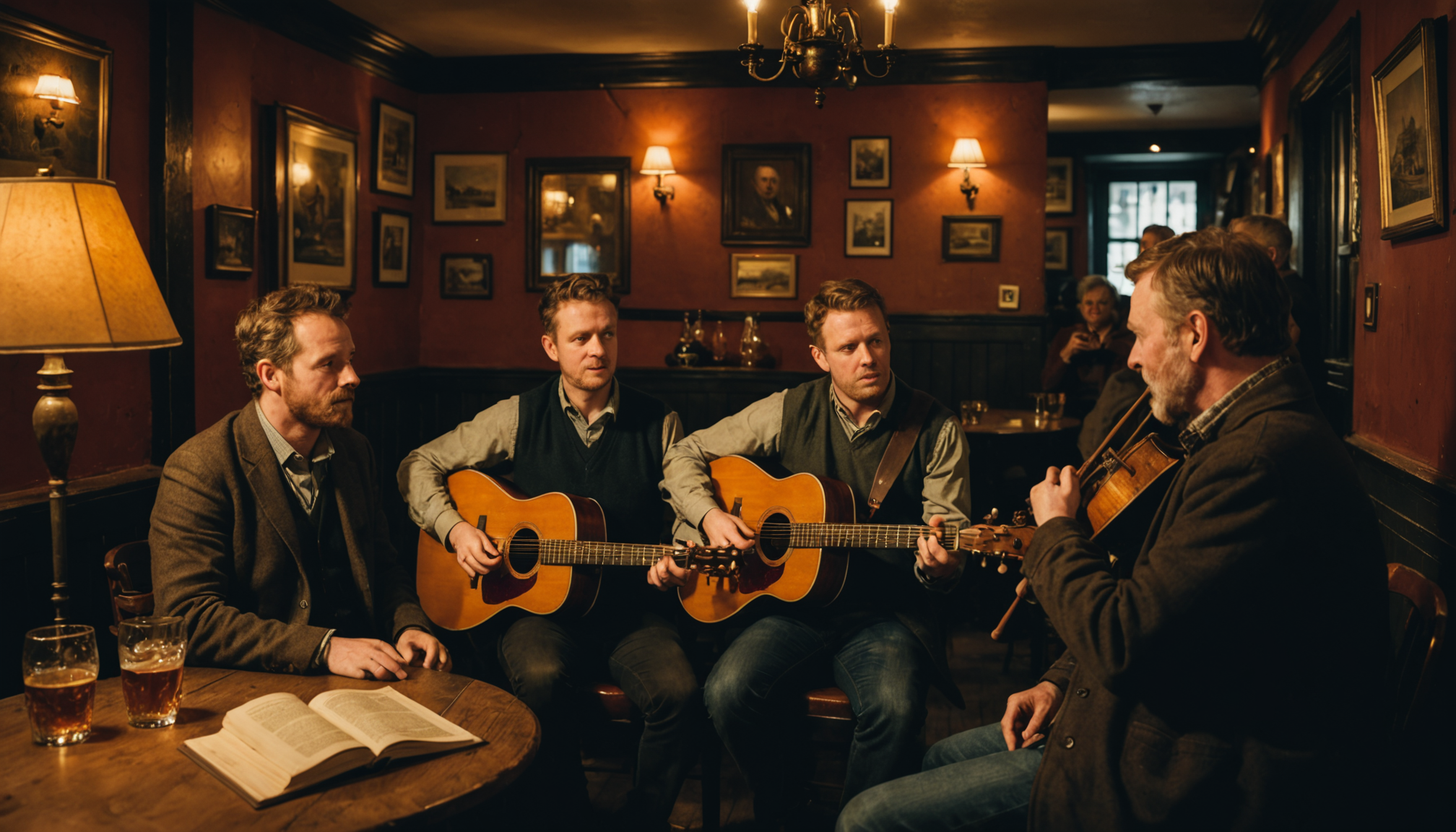 Illustration : la fierté irlandaise pour son héritage littéraire, musical — pays les plus accueillants pour les voyageurs