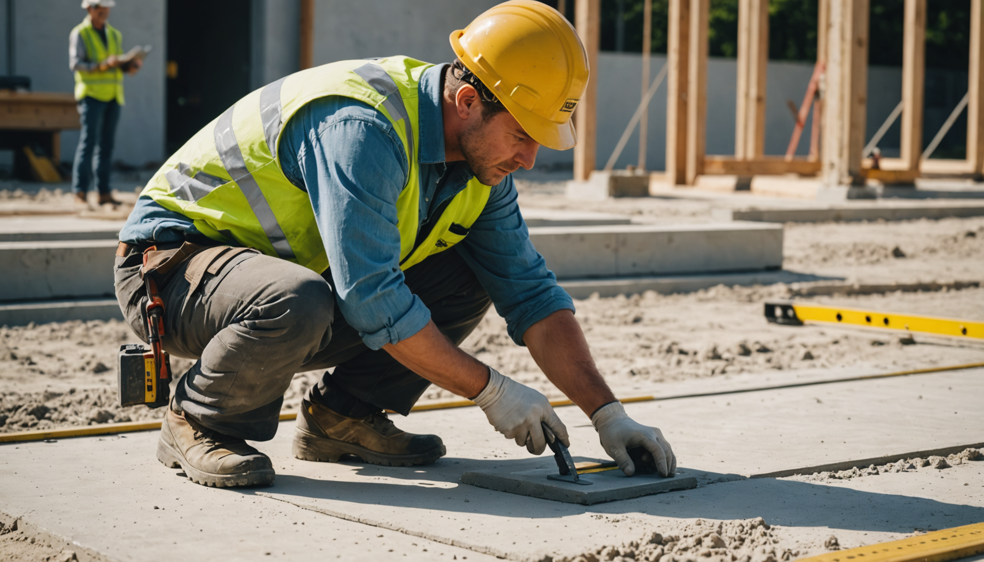 calculer avec précision le volume de votre dalle en béton — pour une dalle nécessitant théoriquement 3 m³, commandez