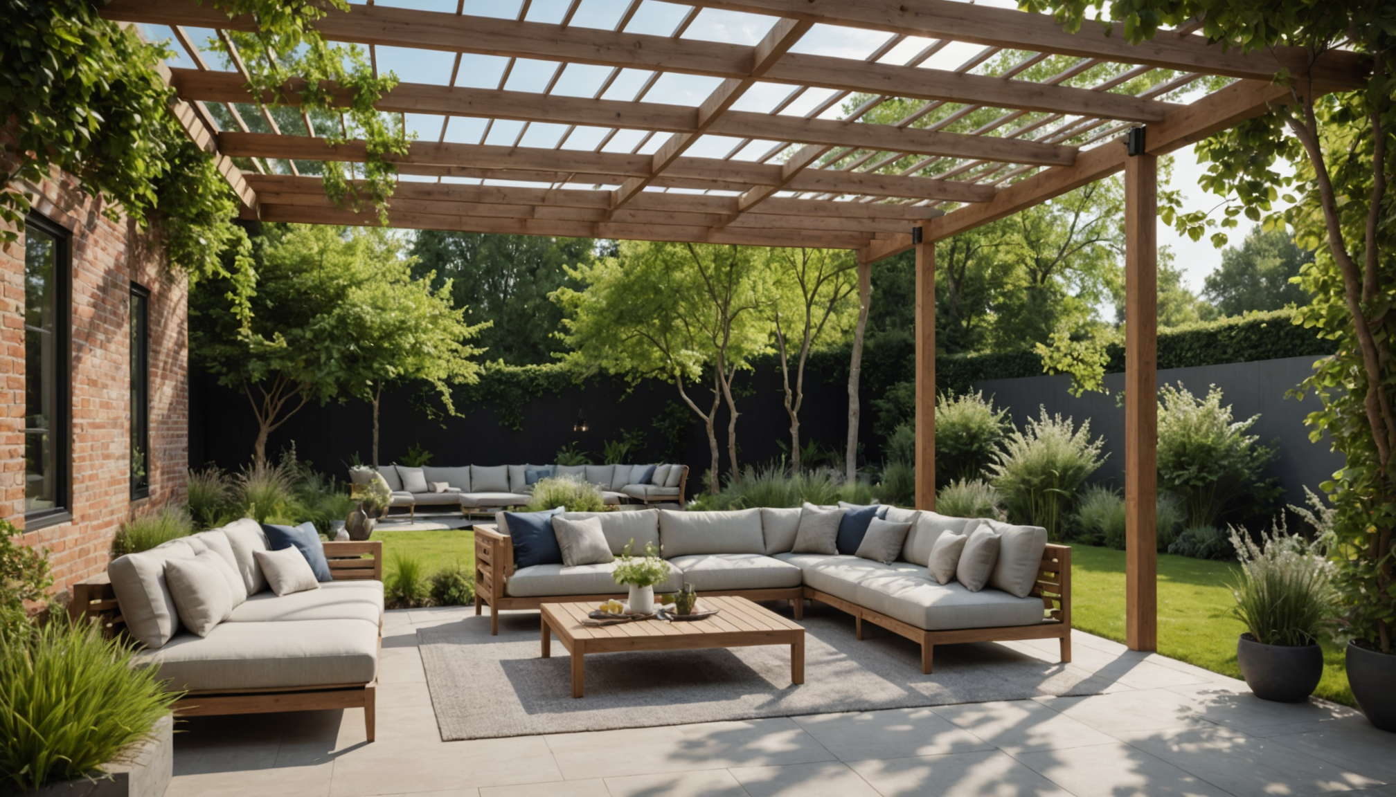3 avantages d'une pergola bioclimatique pour votre jardin — au-delà de la valorisation patrimoniale, vous réalisez des