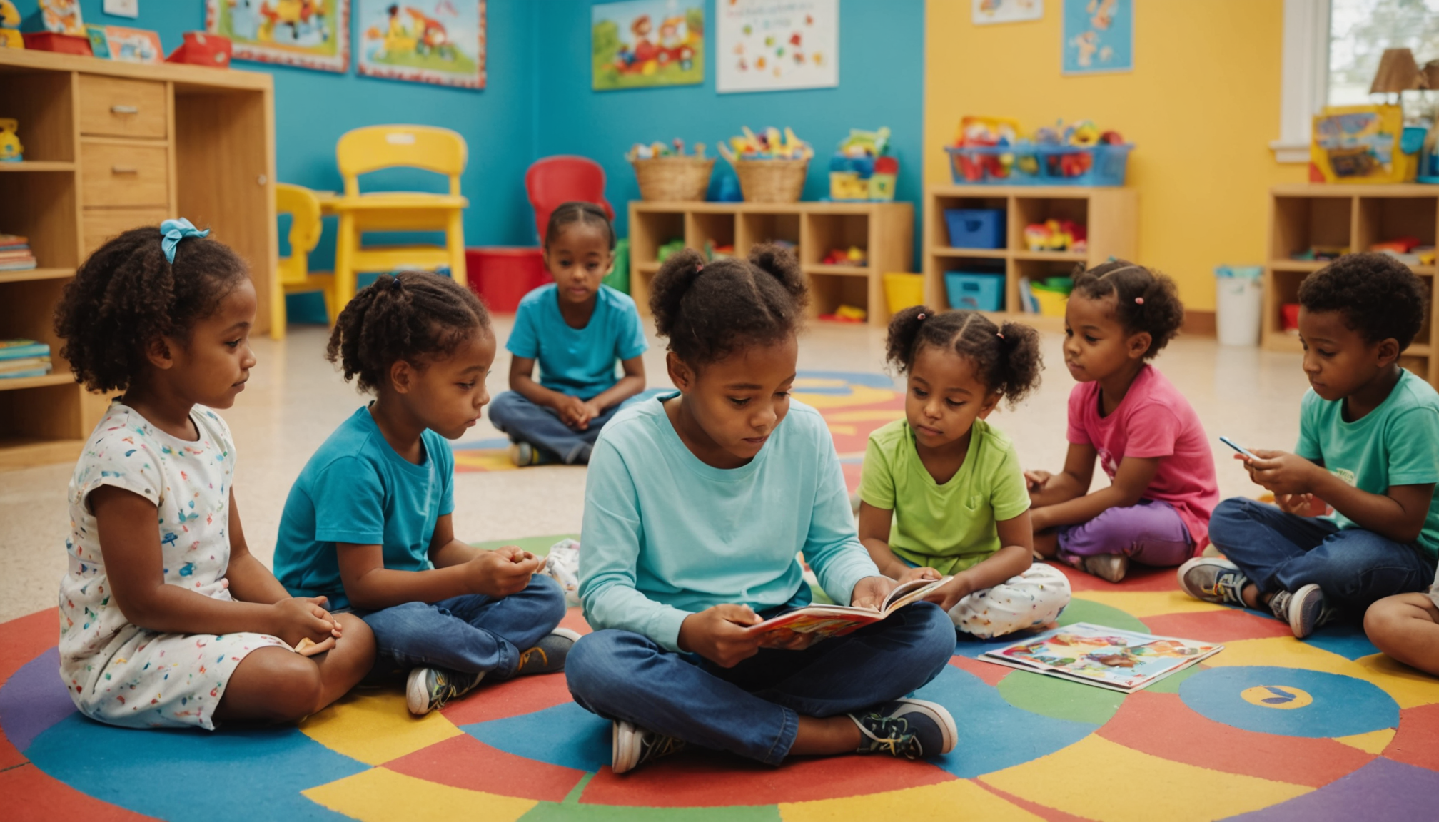 Illustration : rythment la vie des enfants et facilitent leur — les crèches influencent-elles le développement des enfants ?