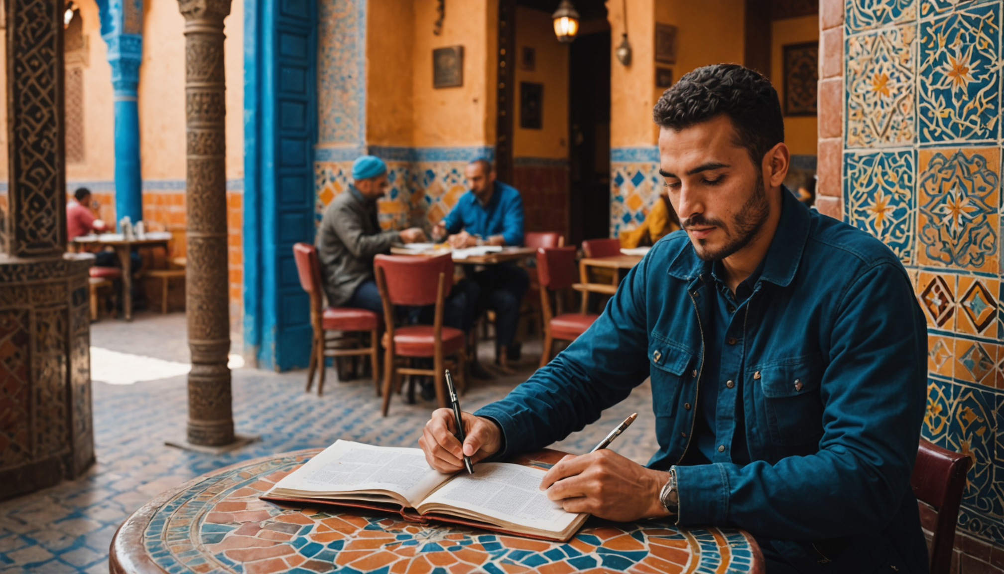 Illustration : lorsque vous préparez pour une aventure inoubliable, maîtriser — apprendre le darija enrichit votre voyage au maroc ?