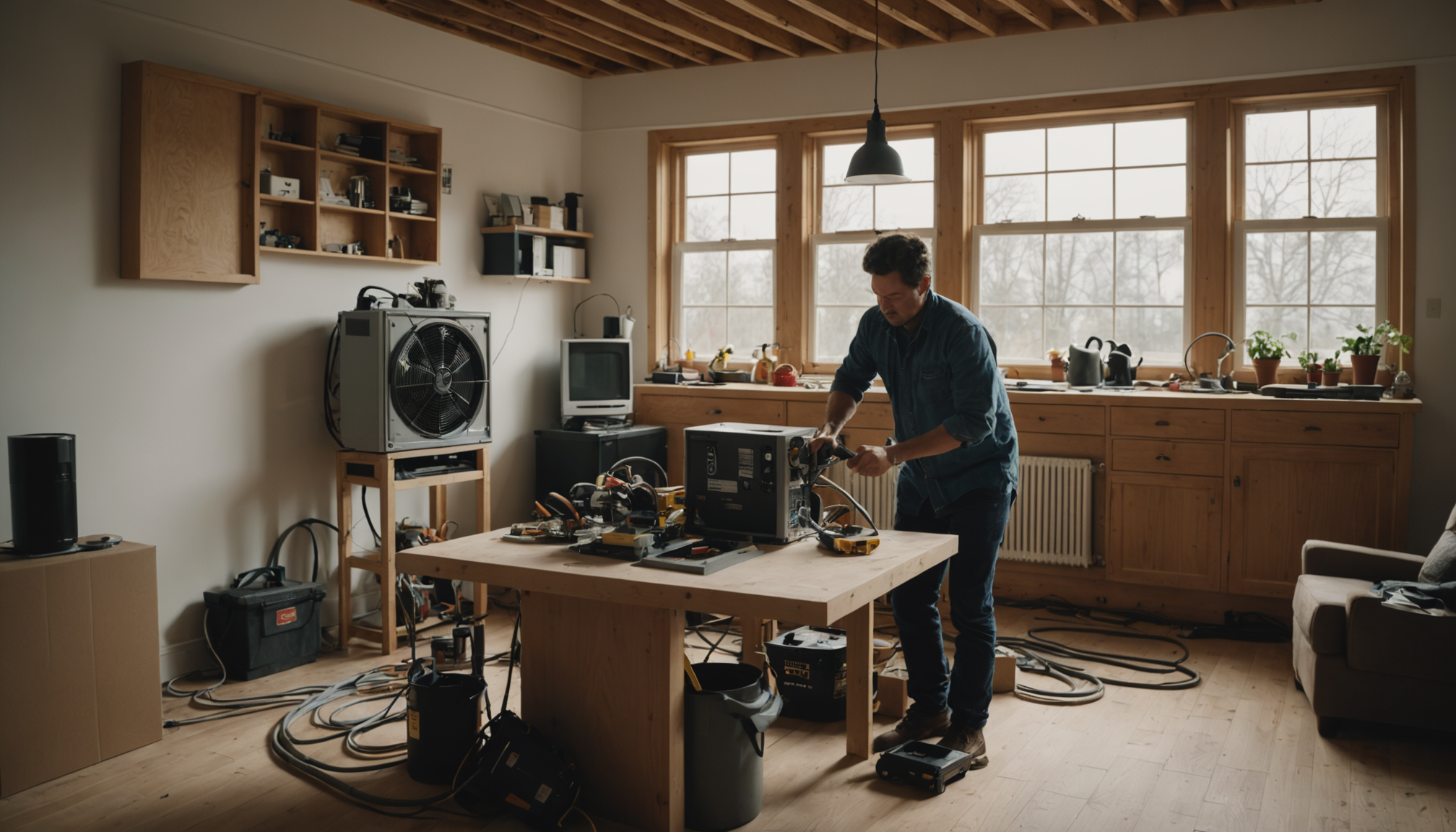 Illustration : la ventilation mécanique contrôlée double flux récupère 90 — rénover son habitat pour réduire les factures d’énergie