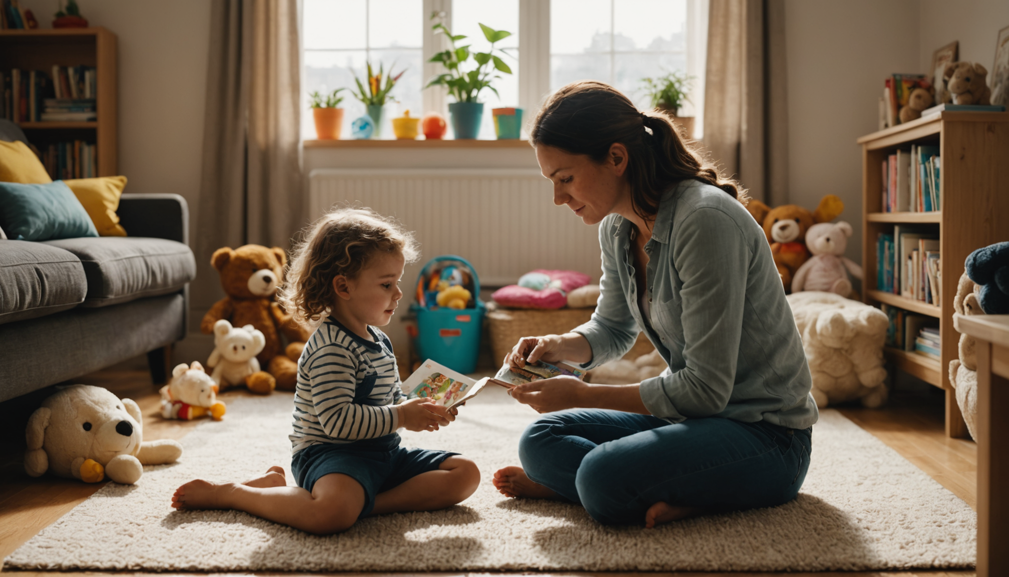 Illustration : la notion de présence qualitative prend ici tout — secrets de la parentalité vs défis quotidiens : un équilibre essentiel