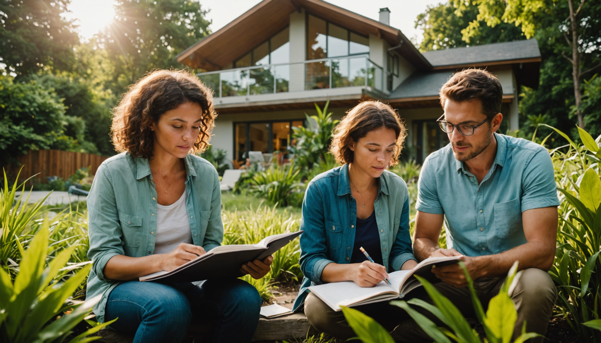 Illustration : réussir un projet d'habitat écoresponsable commence par une — habitat moderne ou écoresponsable : un dilemme à résoudre