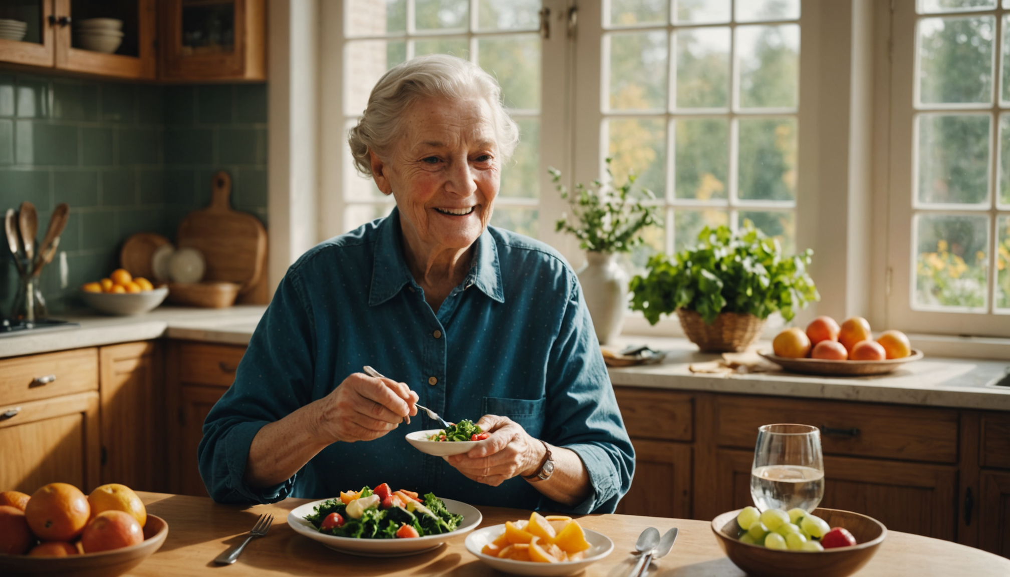nutrition des aînés : équilibre et vitalité au quotidien — répartir l'apport protéique sur les trois repas principaux