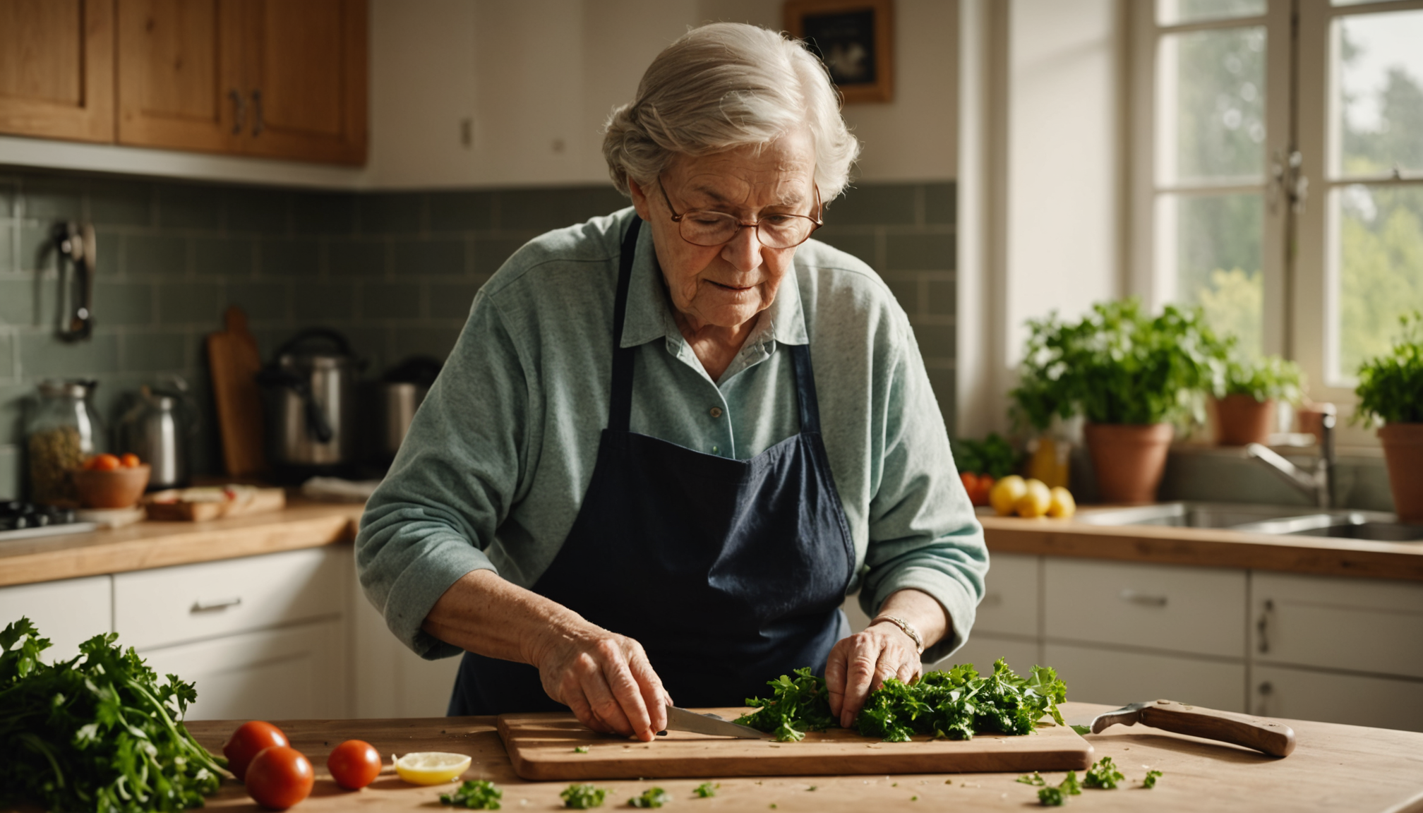 Illustration : nul besoin de produits exotiques coûteux pour booster — nutrition des aînés : équilibre et vitalité au quotidien