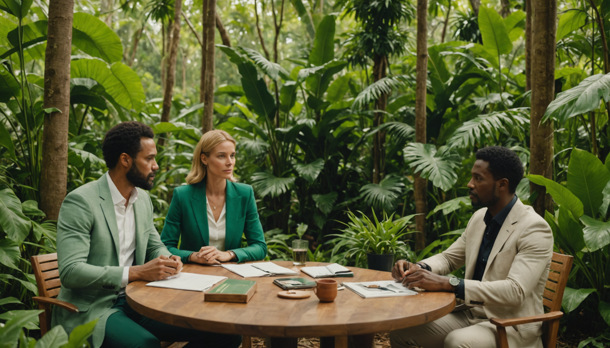 Illustration : our conservation et reforestation investissements dans des entreprises — célébrités et business : comment elles investissent leur fortune