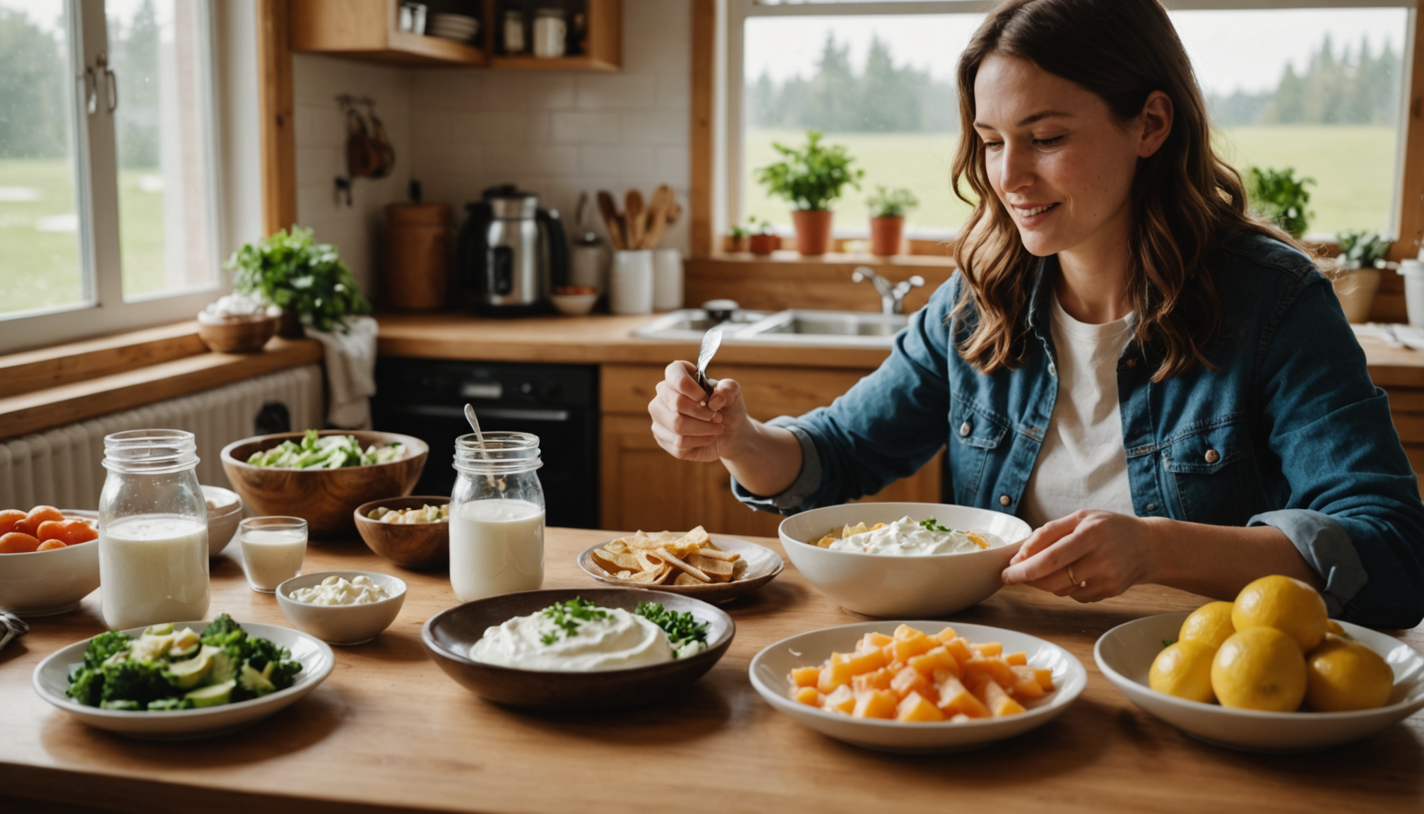 Illustration : prenez soin de votre microbiote en consommant des — prévenir les maladies grâce à un mode de vie sain ?