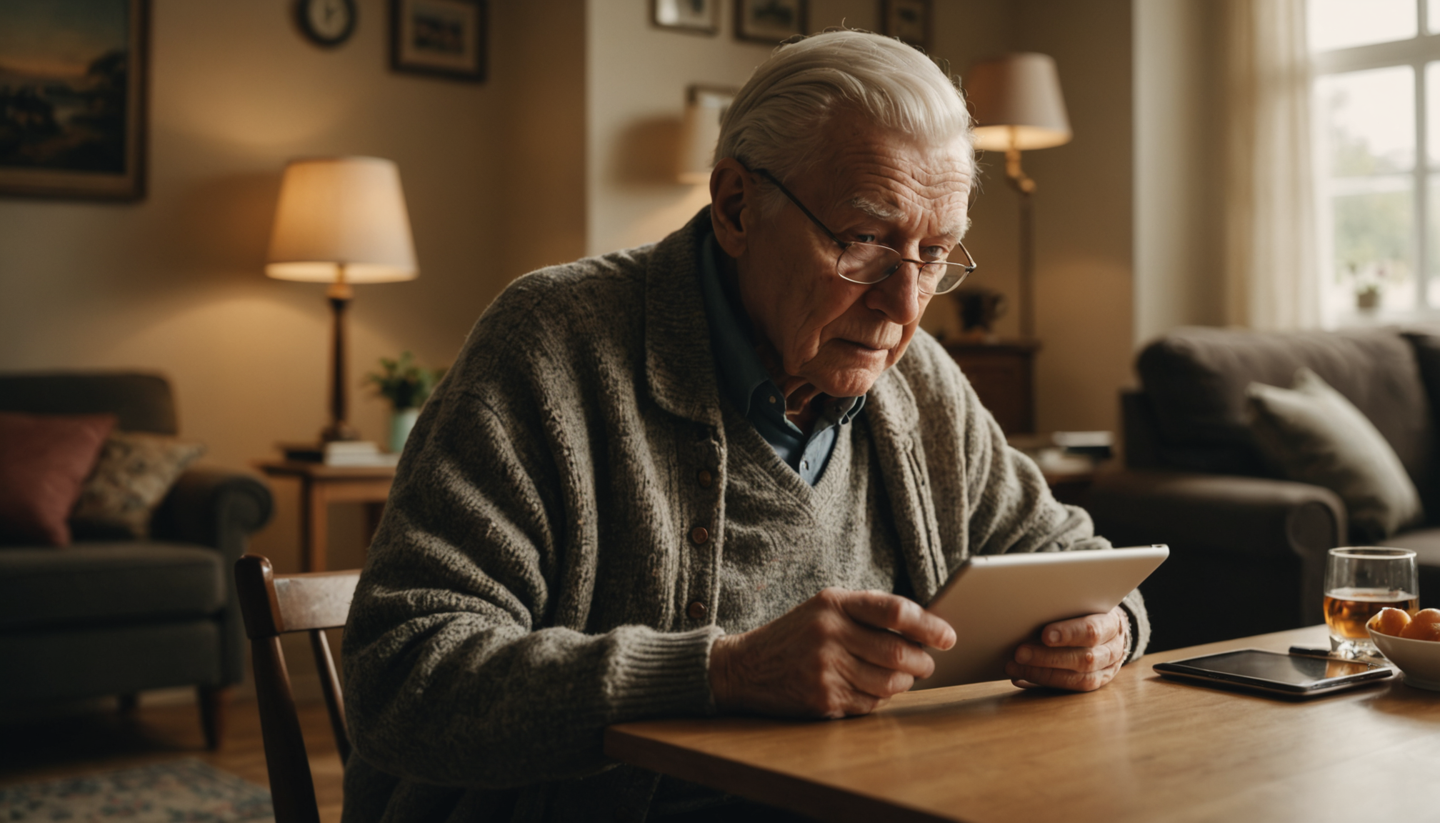 Illustration : beaucoup de personnes âgées expriment une peur de — améliorer les soins des seniors avec le numérique ?
